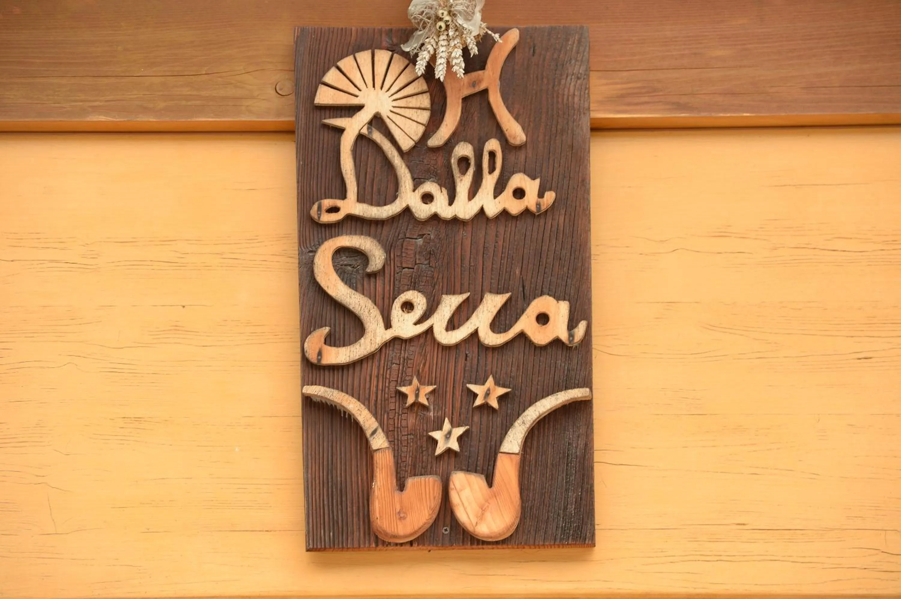 Property logo or sign in Hotel Dalla Serra
