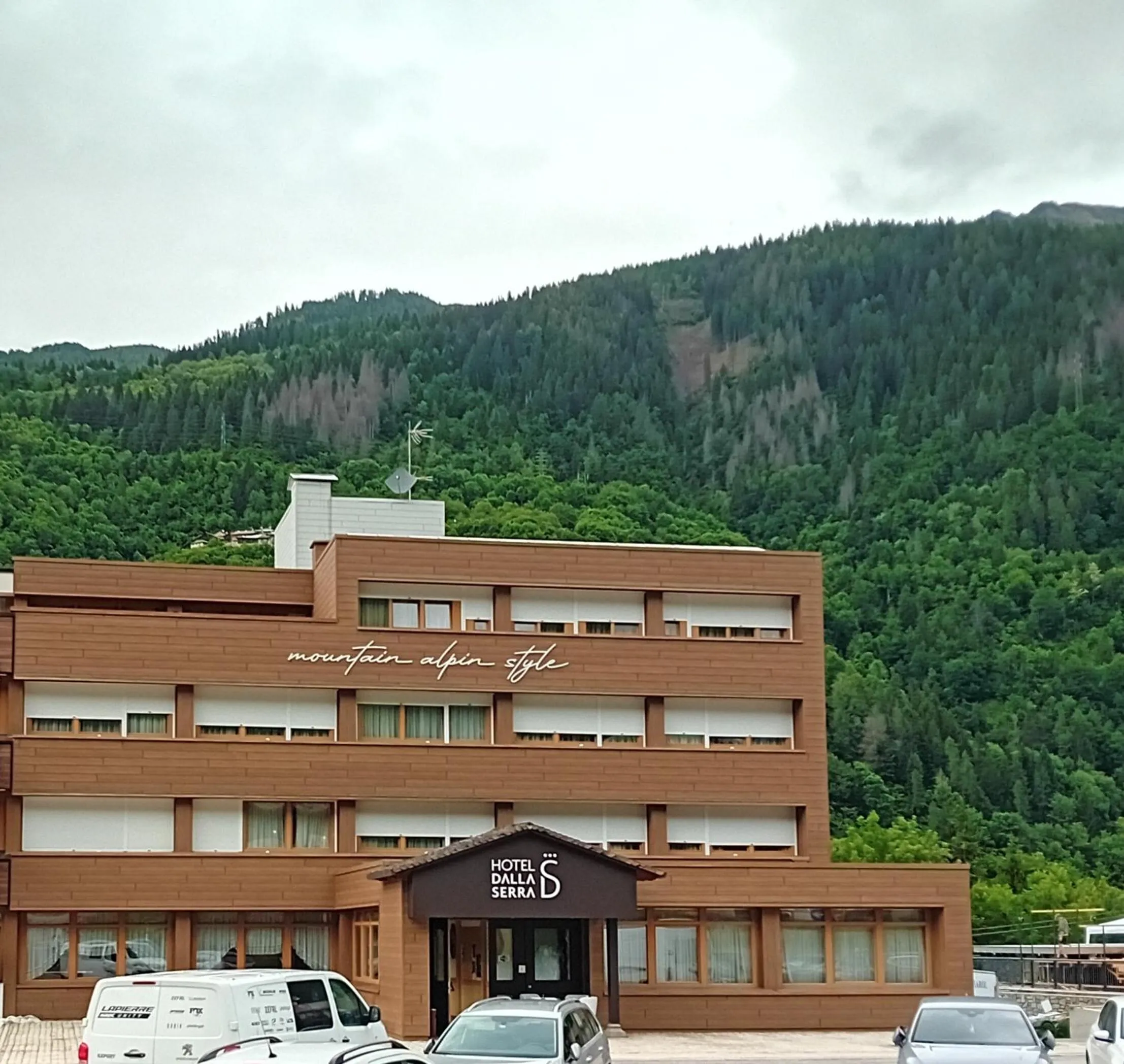 Property building in Hotel Dalla Serra