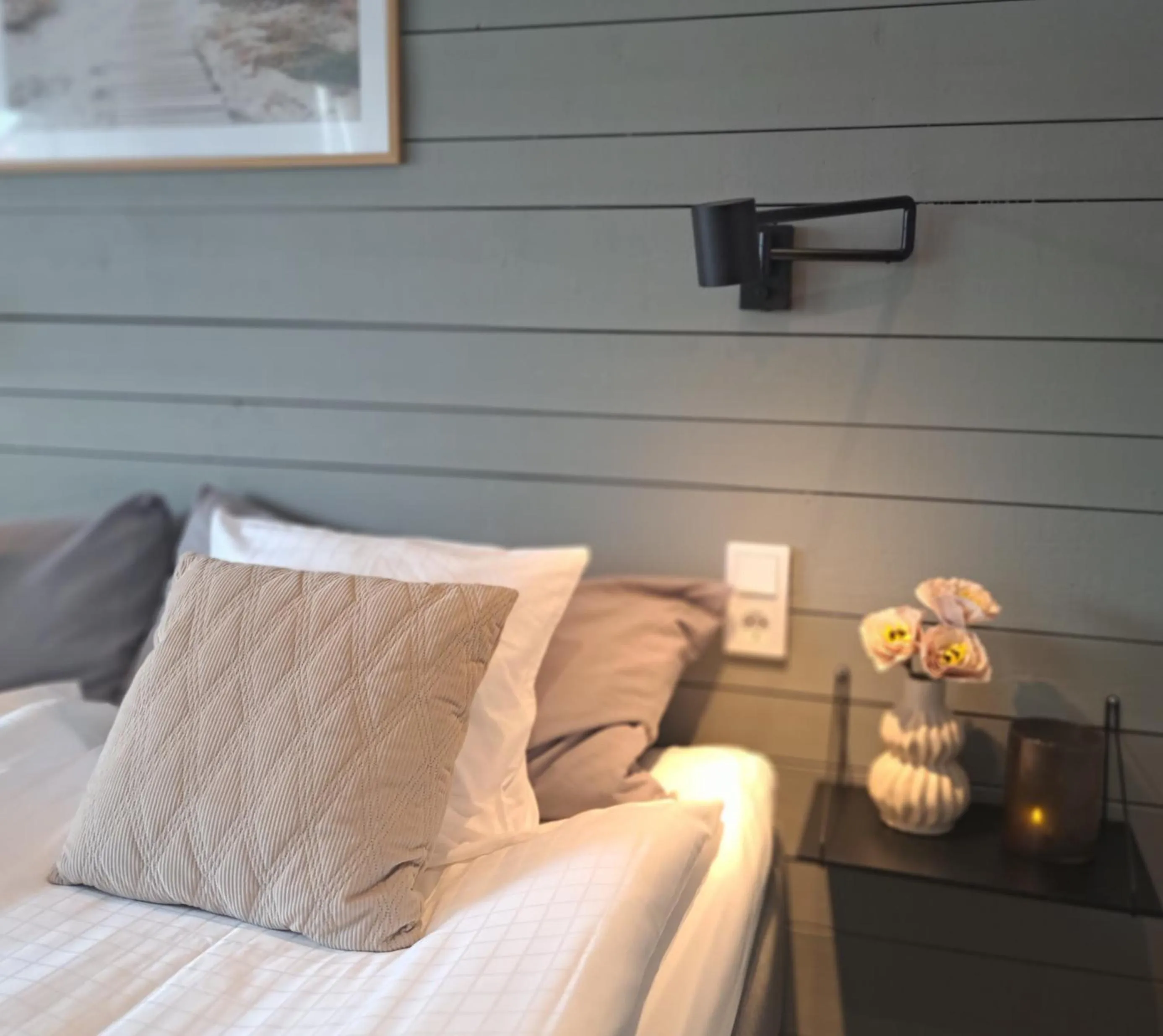 Bed in Hotell Rådhuset