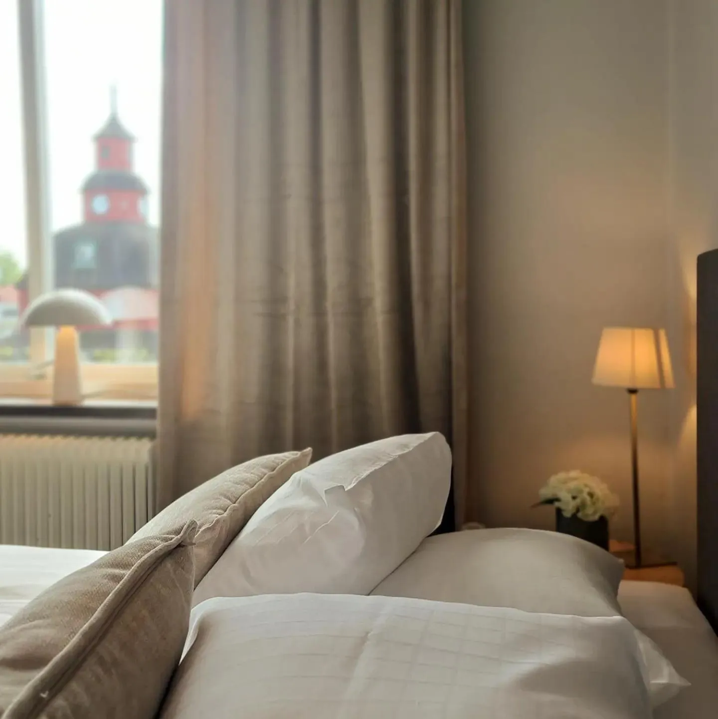 Bed in Hotell Rådhuset