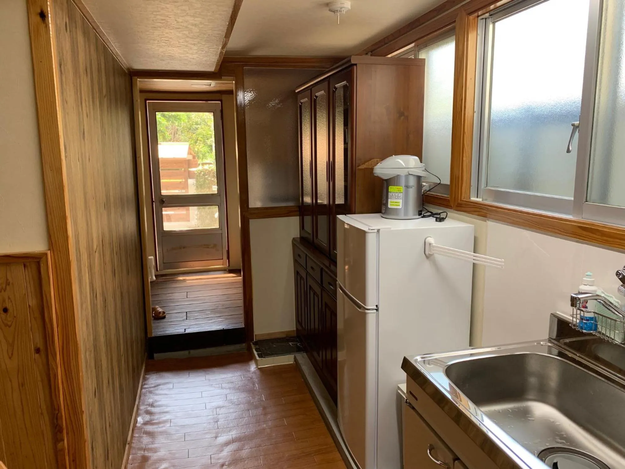 Kitchen or kitchenette in Condominium WAFU TEI Okinawa city