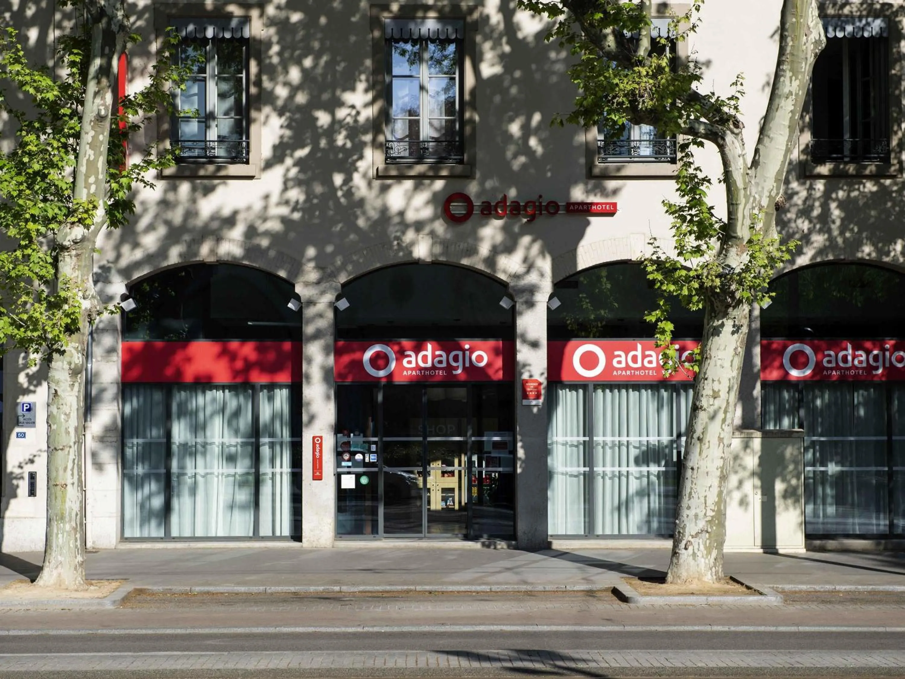 Property building in Aparthotel Adagio Lyon Patio Confluence