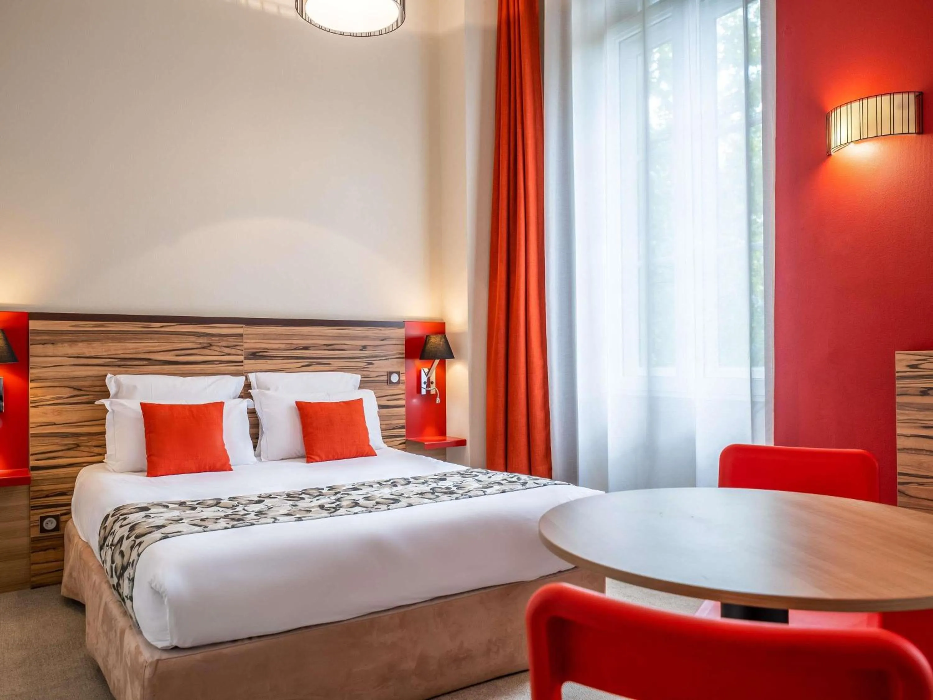 Bedroom, Bed in Aparthotel Adagio Lyon Patio Confluence