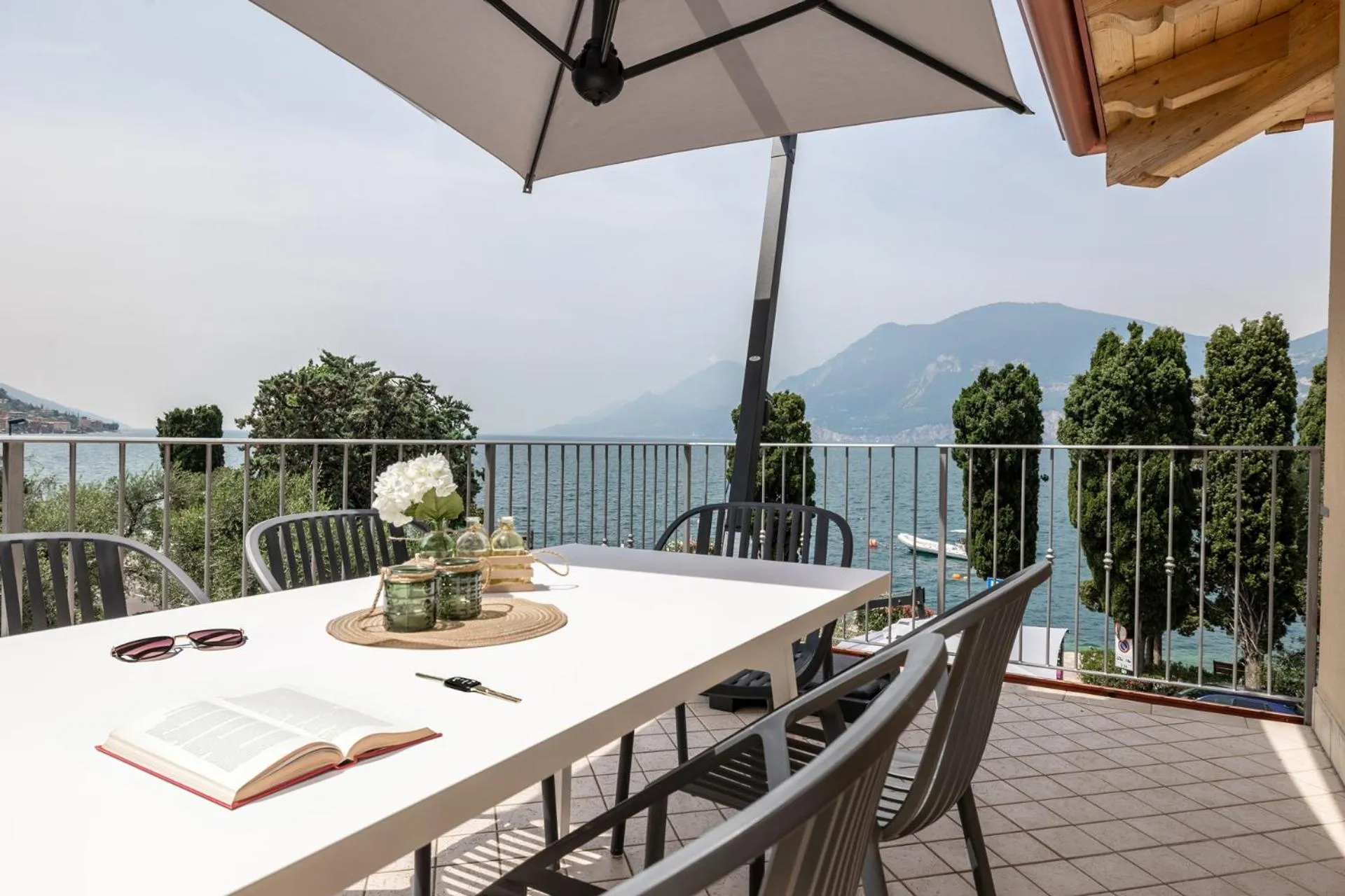 Balcony/Terrace in June Stay Lake Garda