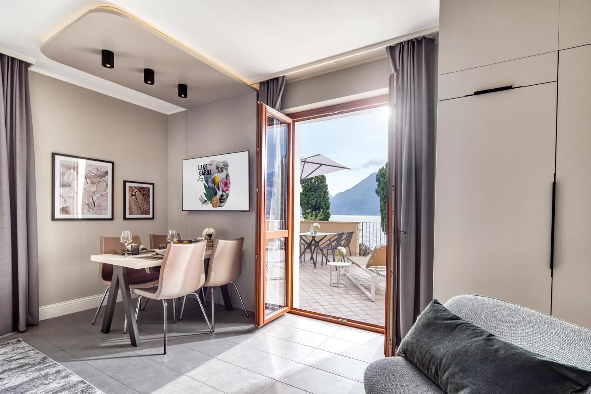 Balcony/Terrace in June Stay Lake Garda