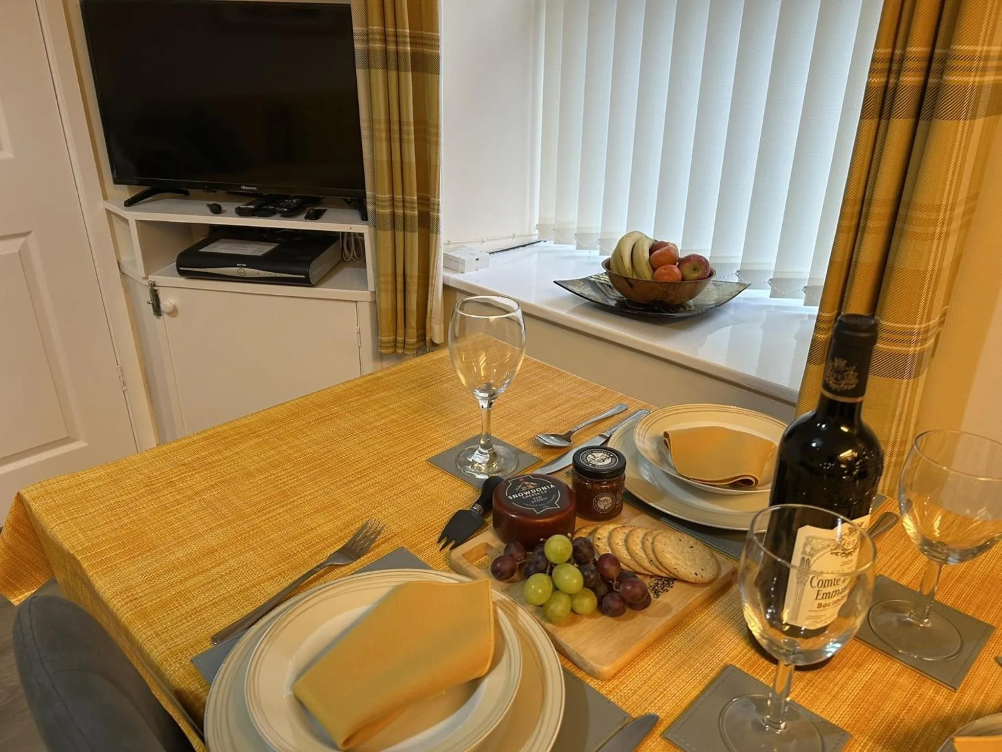 Dining area in Chapel St Apartments