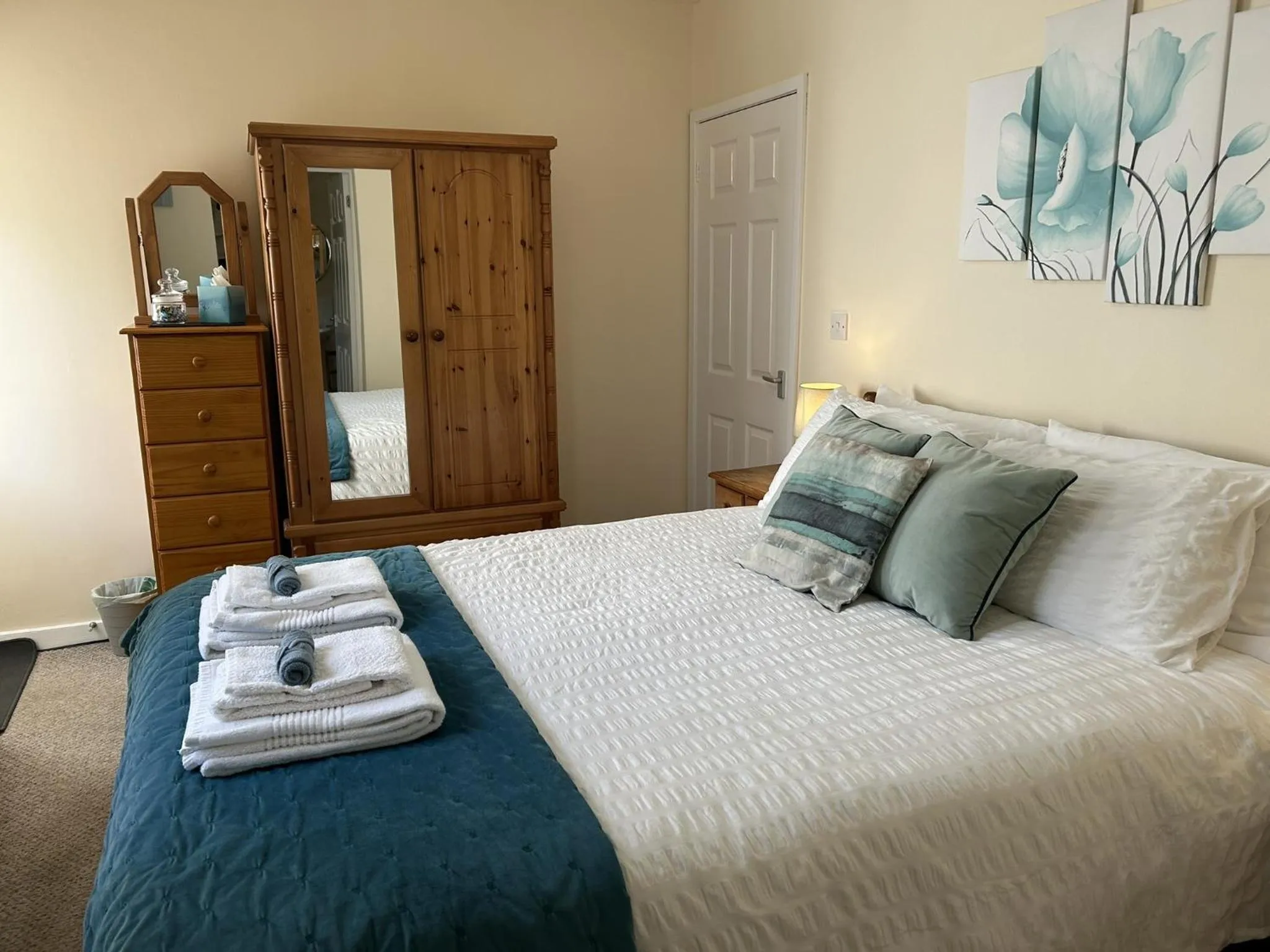 Bedroom, Bed in Chapel St Apartments