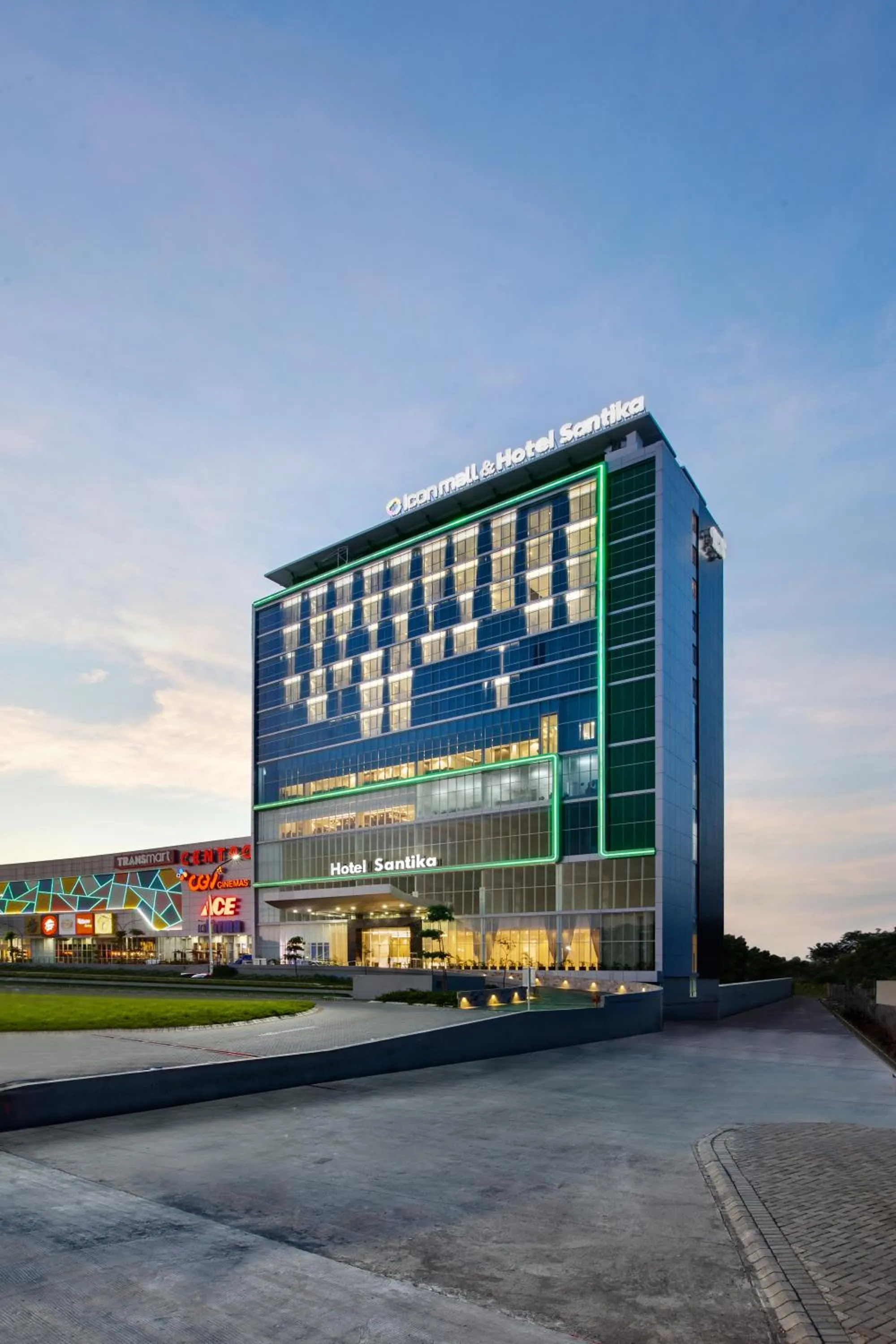 Property building in Hotel Santika Gresik