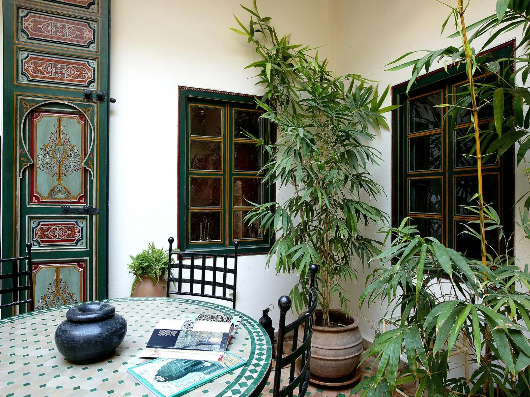 Patio in Riad Julia