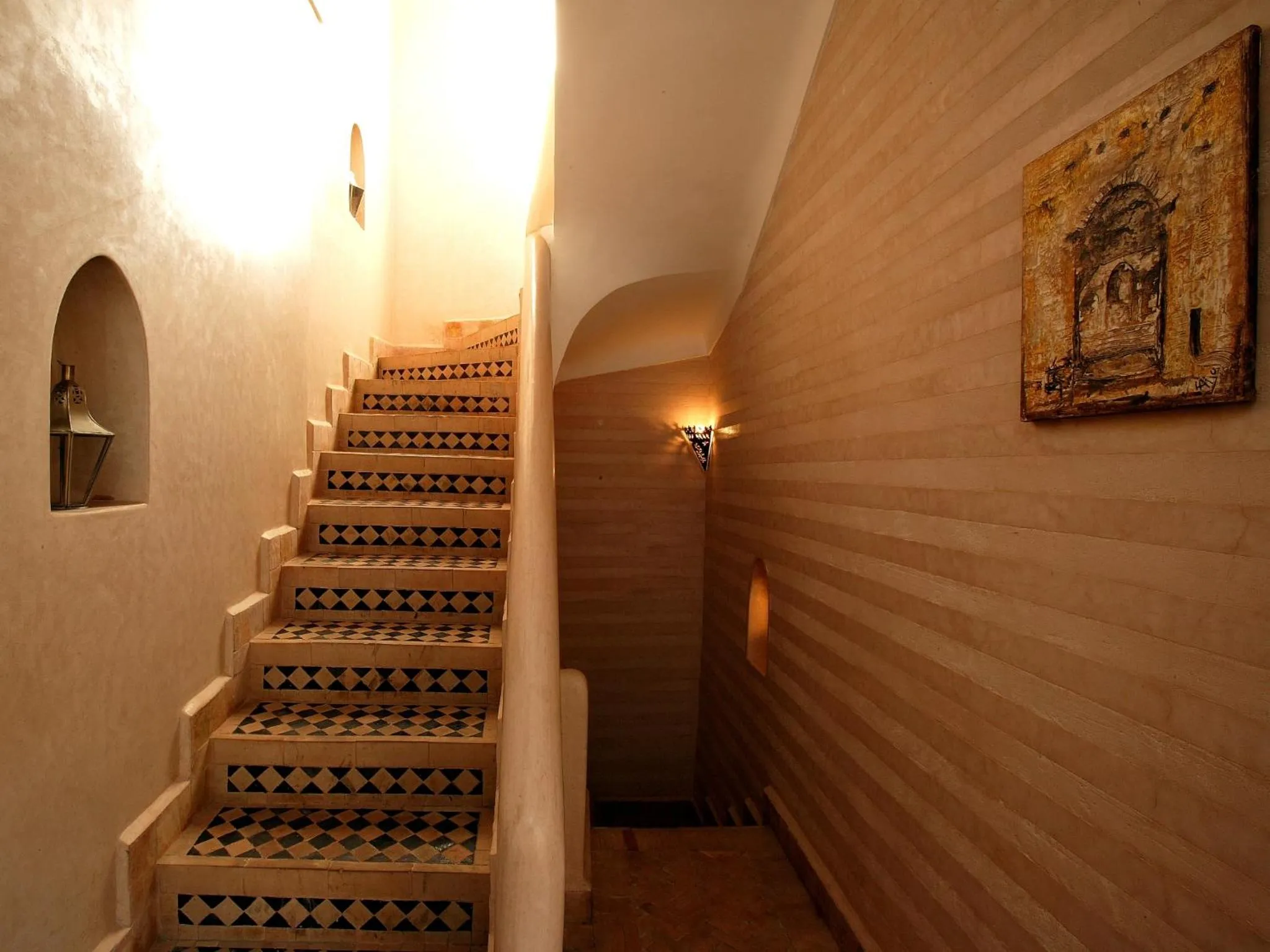 Decorative detail in Riad Julia