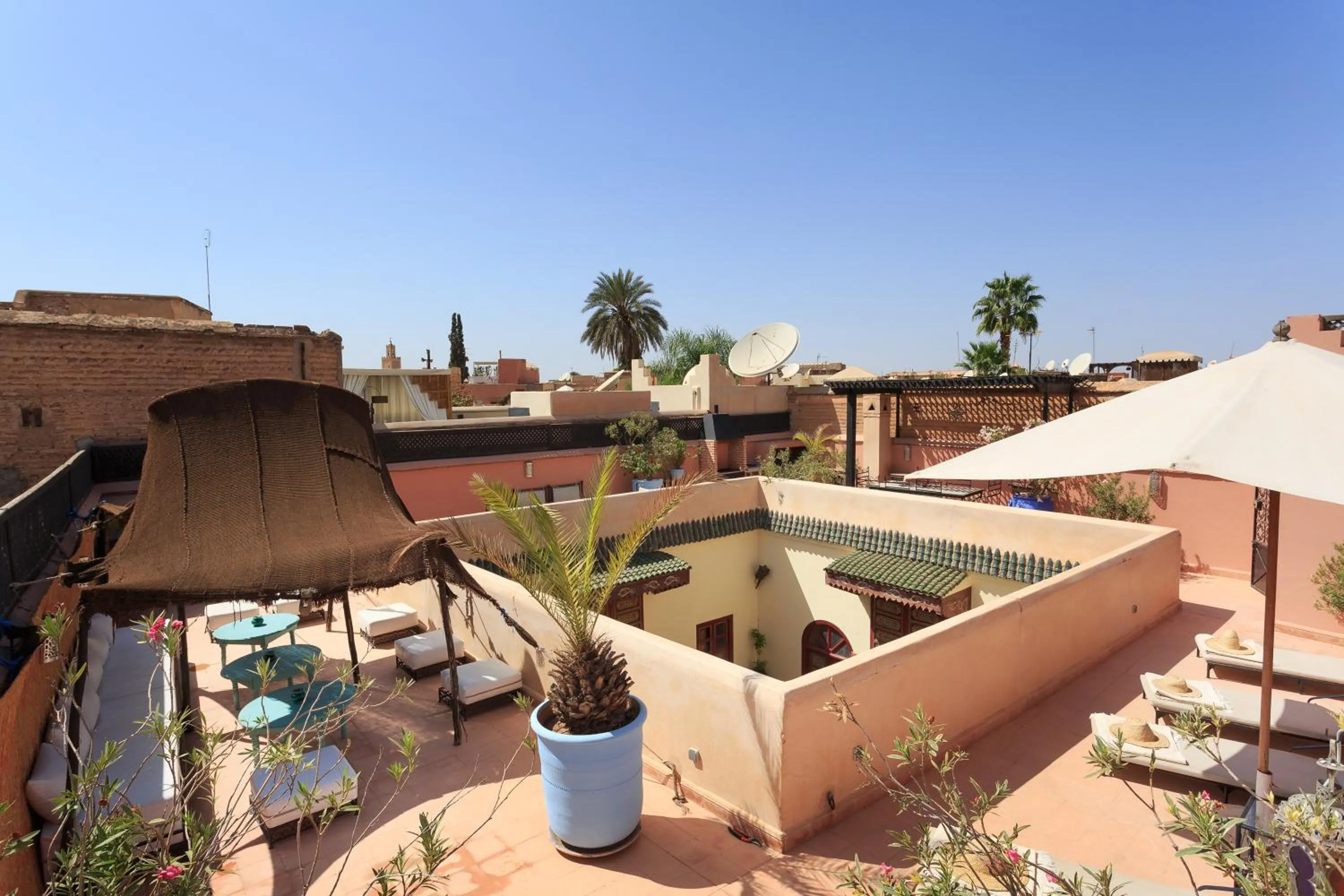 City view in Riad Julia