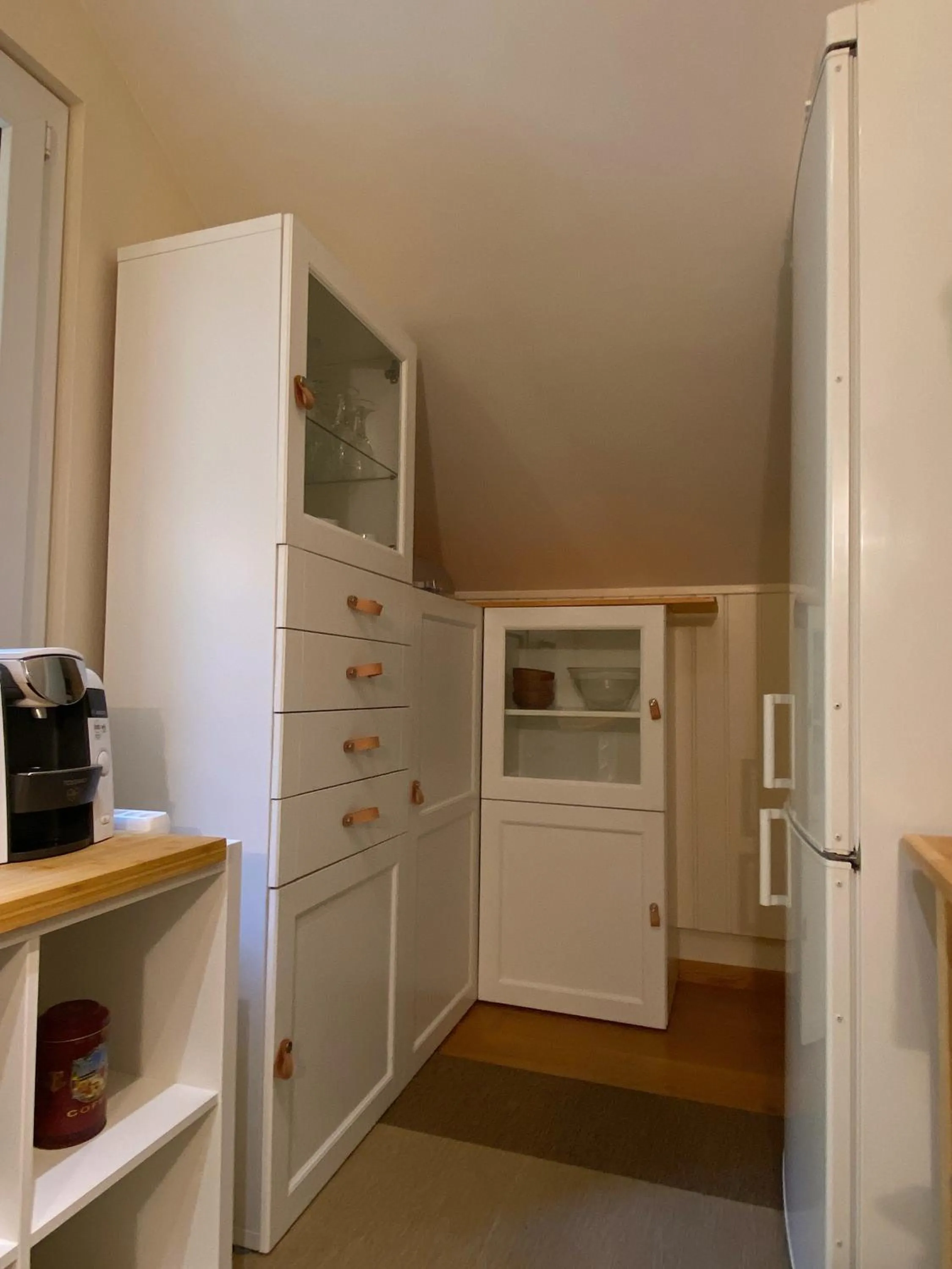 Kitchen or kitchenette in BnB La Clemonie