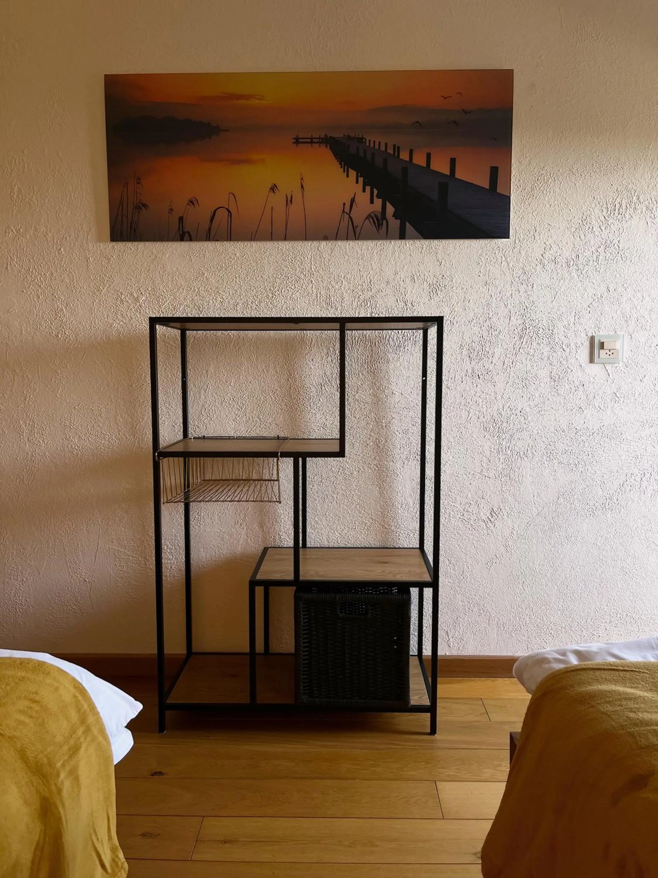 Bedroom, Bed in BnB La Clemonie