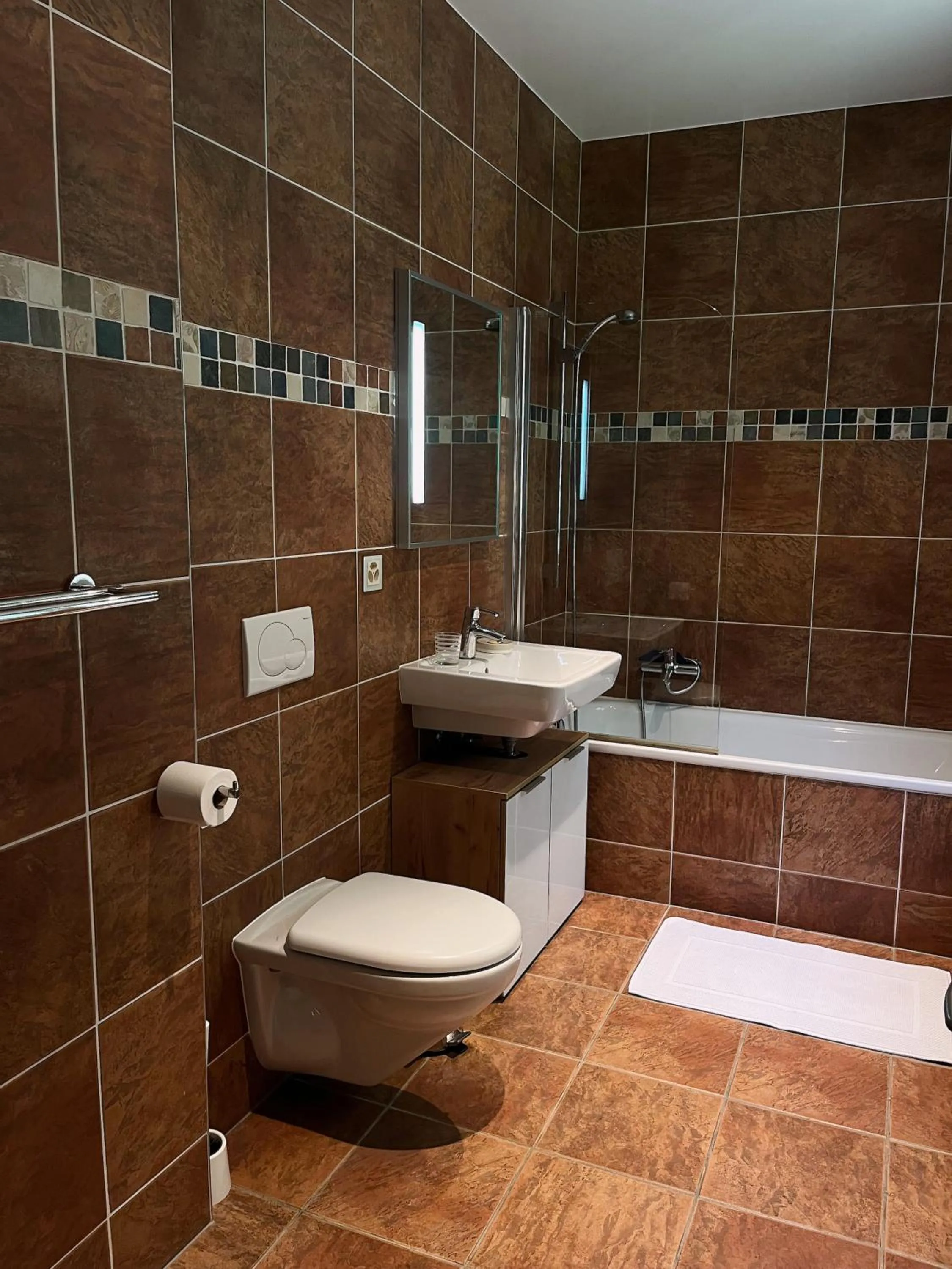 Bathroom in BnB La Clemonie