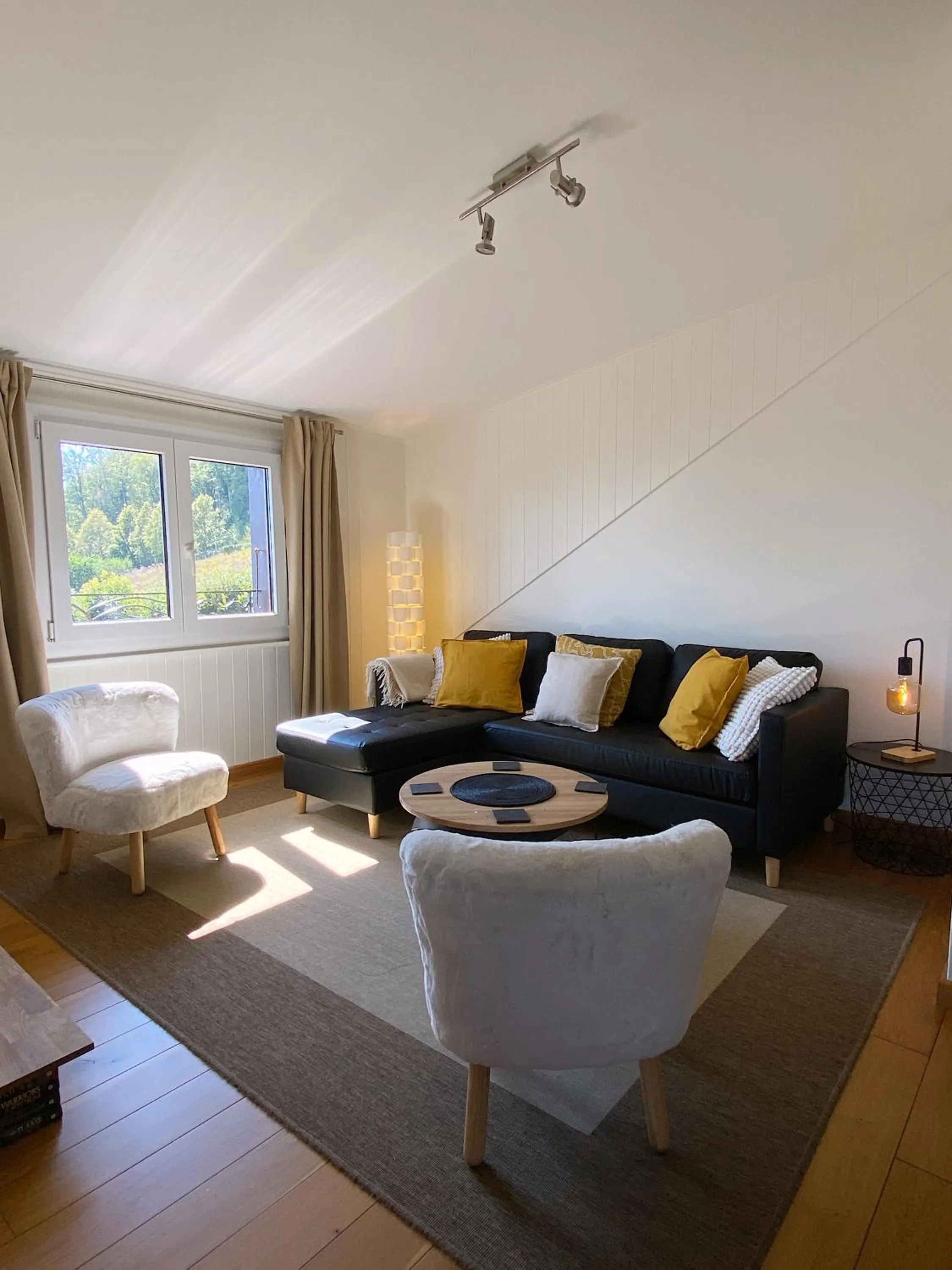 Living room in BnB La Clemonie