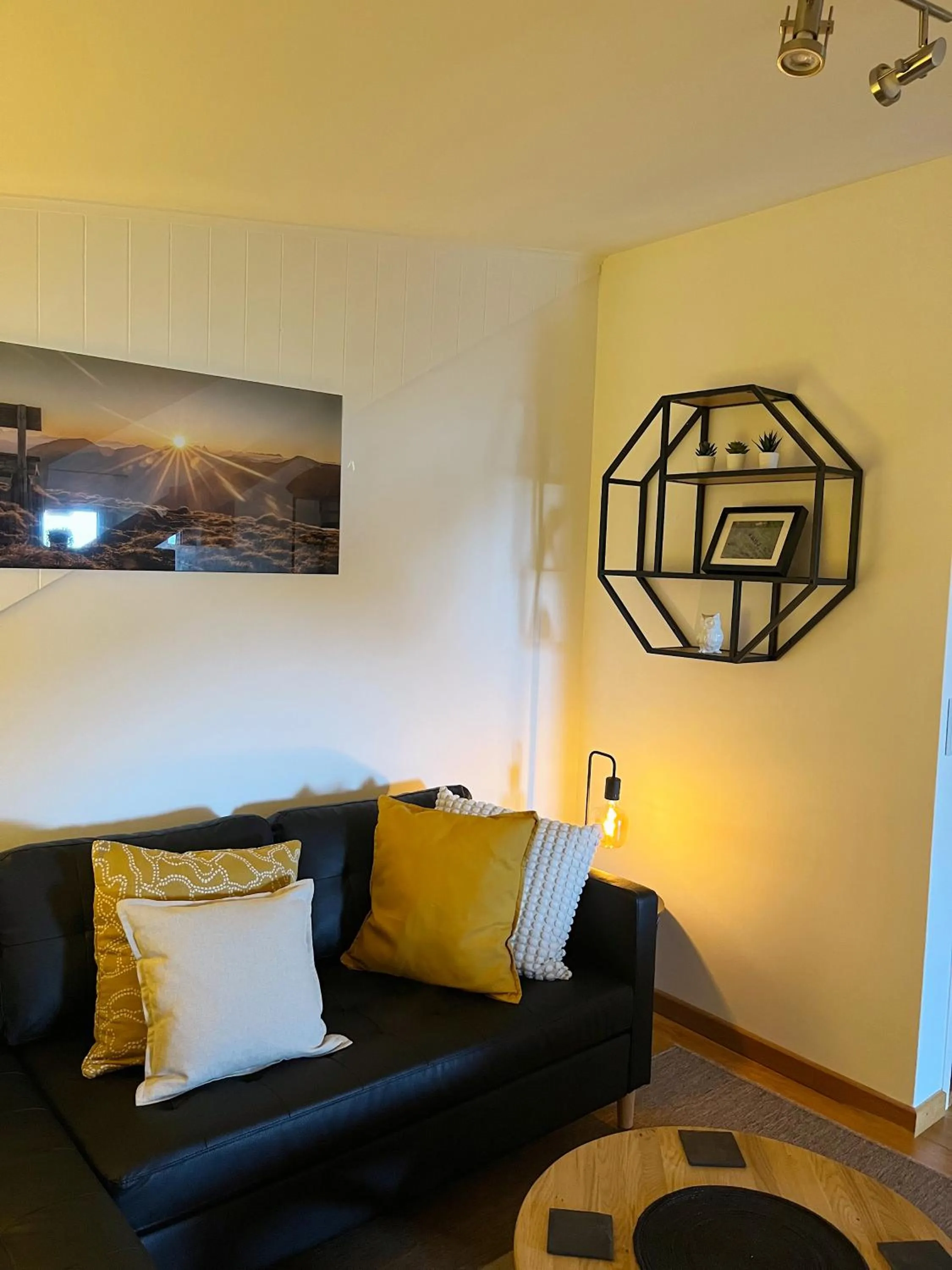 Living room in BnB La Clemonie