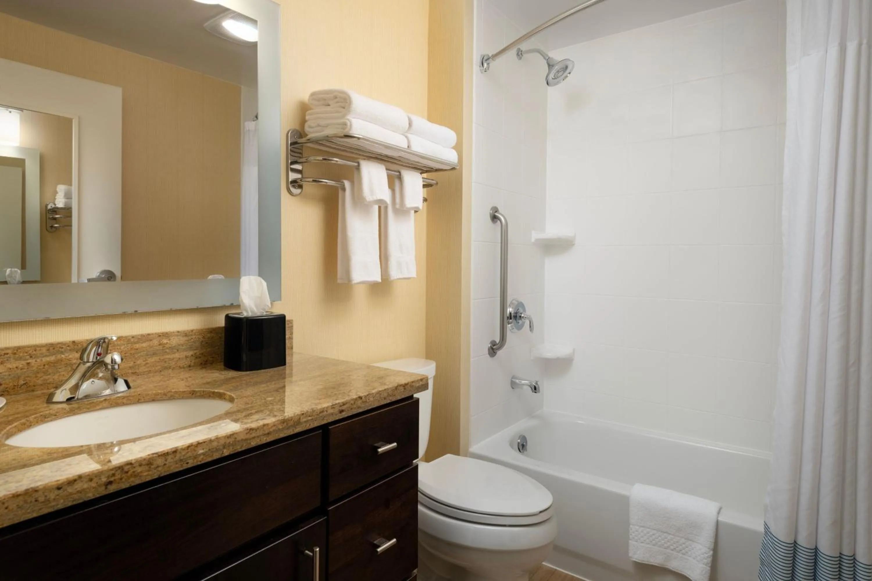 Bathroom in TownePlace Suites Ann Arbor