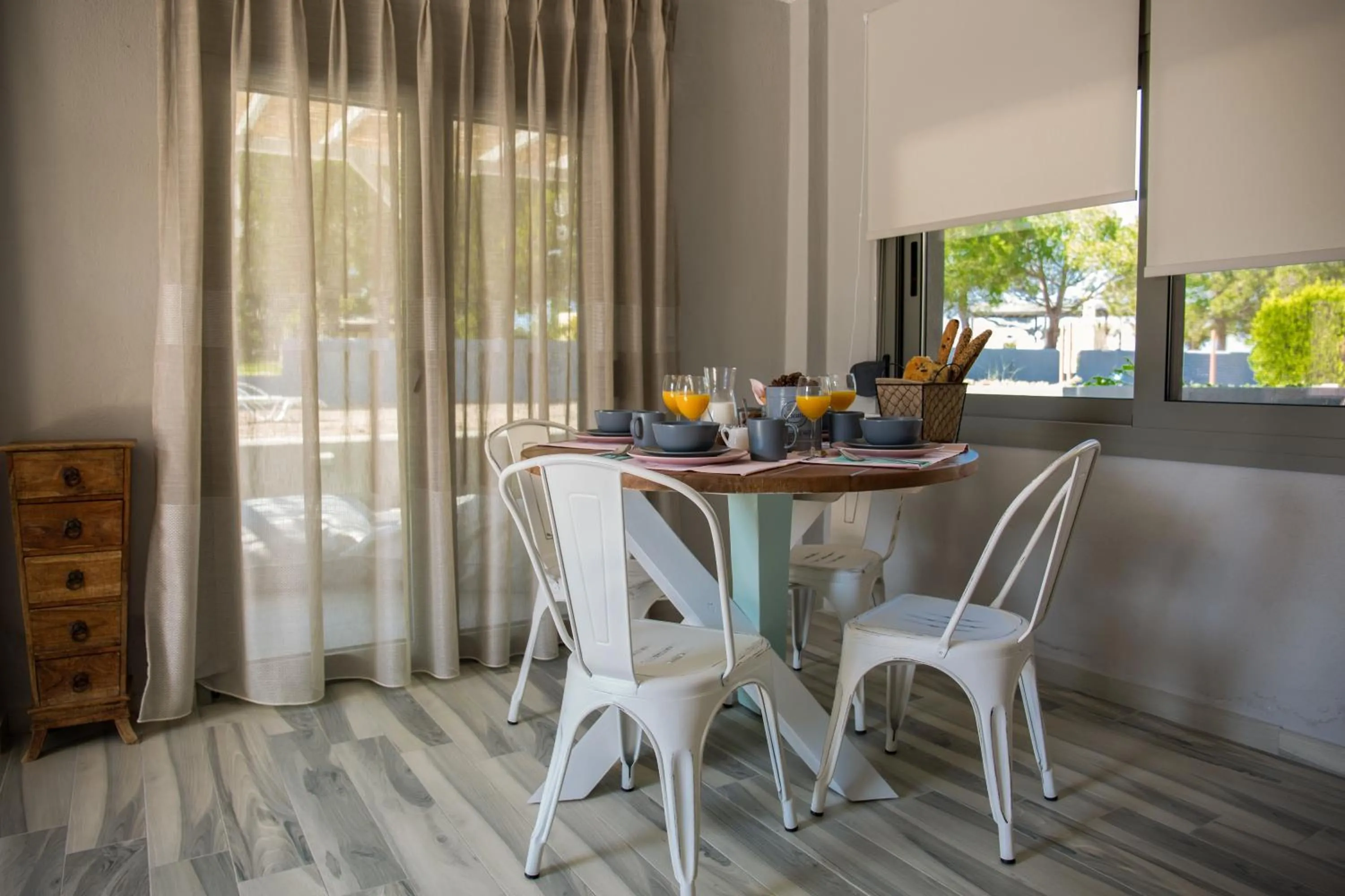 Dining area in Ananda Homes