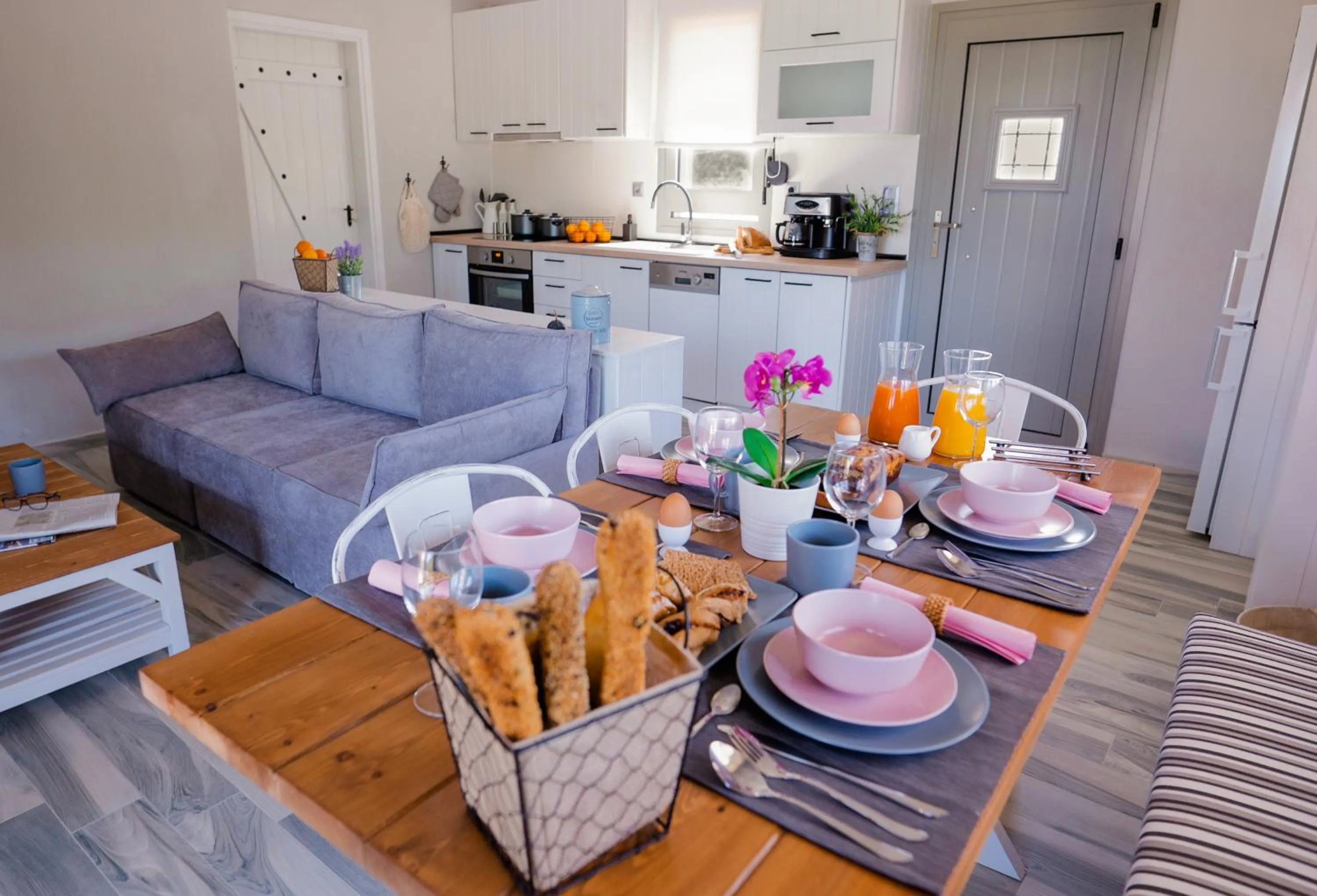 Dining area in Ananda Homes