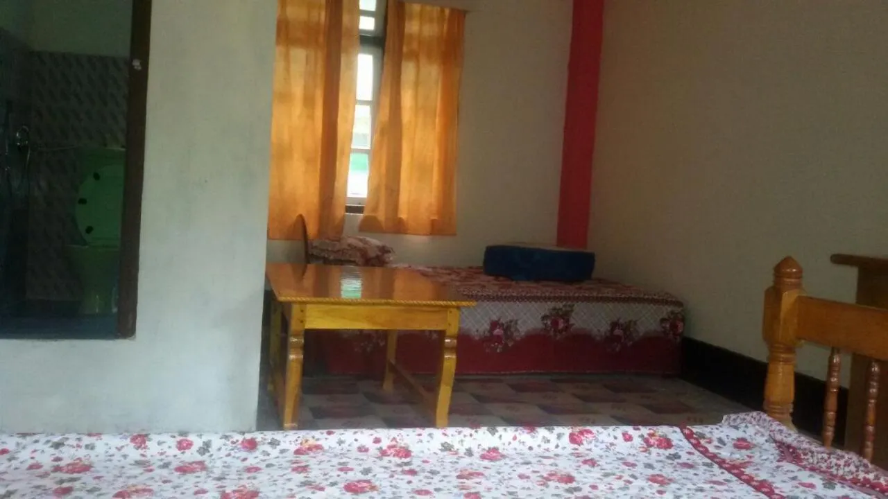 Bed in Vamoose Bhutia Homestay