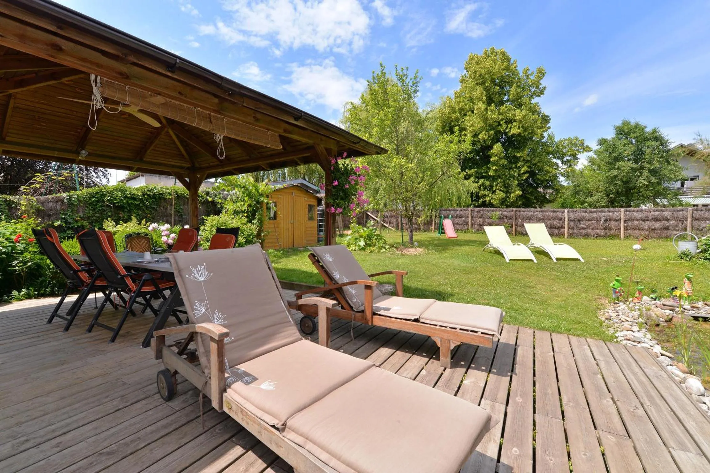 Garden in Chambres d'hotes Coeur de Sundgau