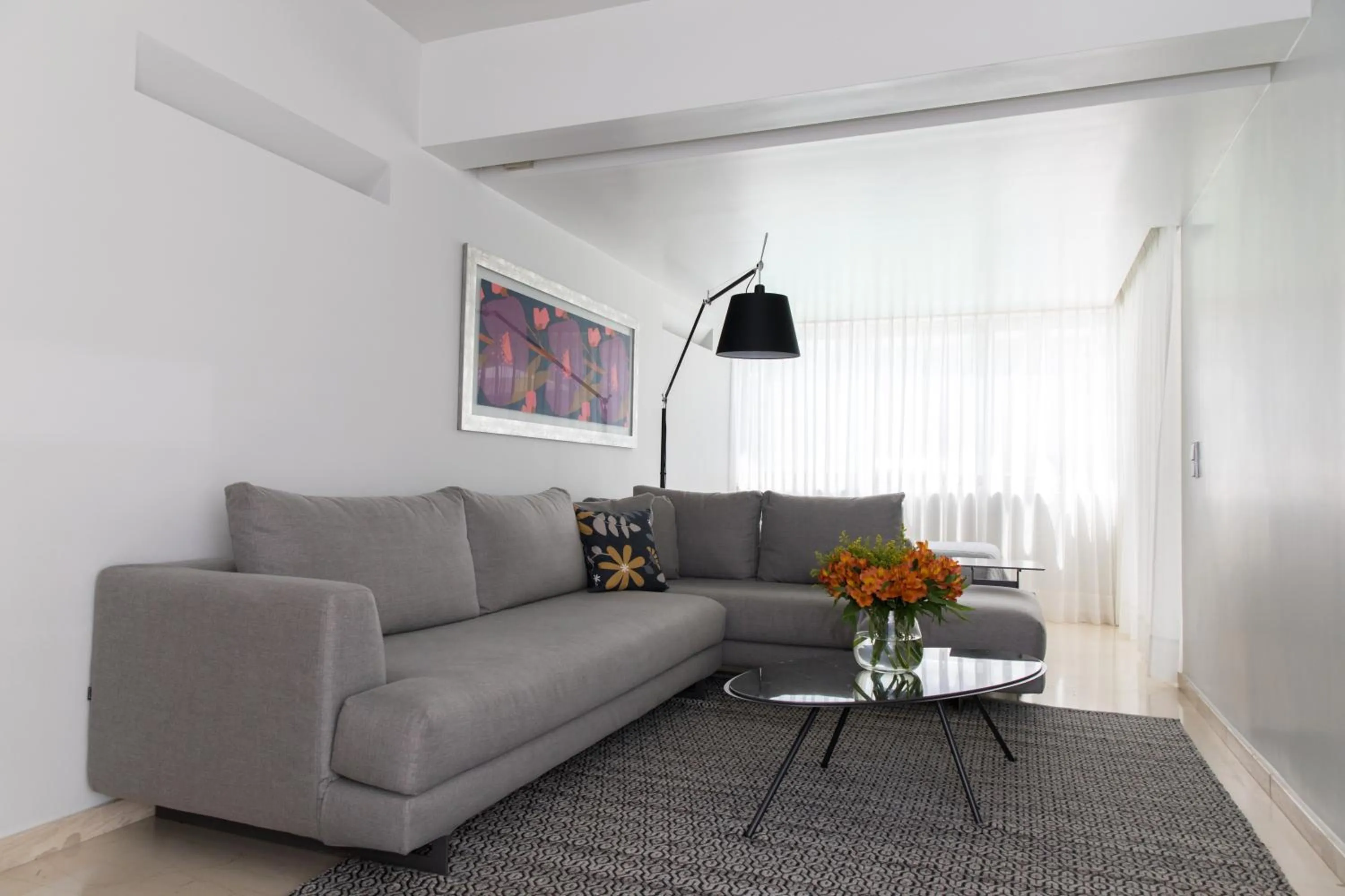 Living room in Brasil Suites Boutique Hotel