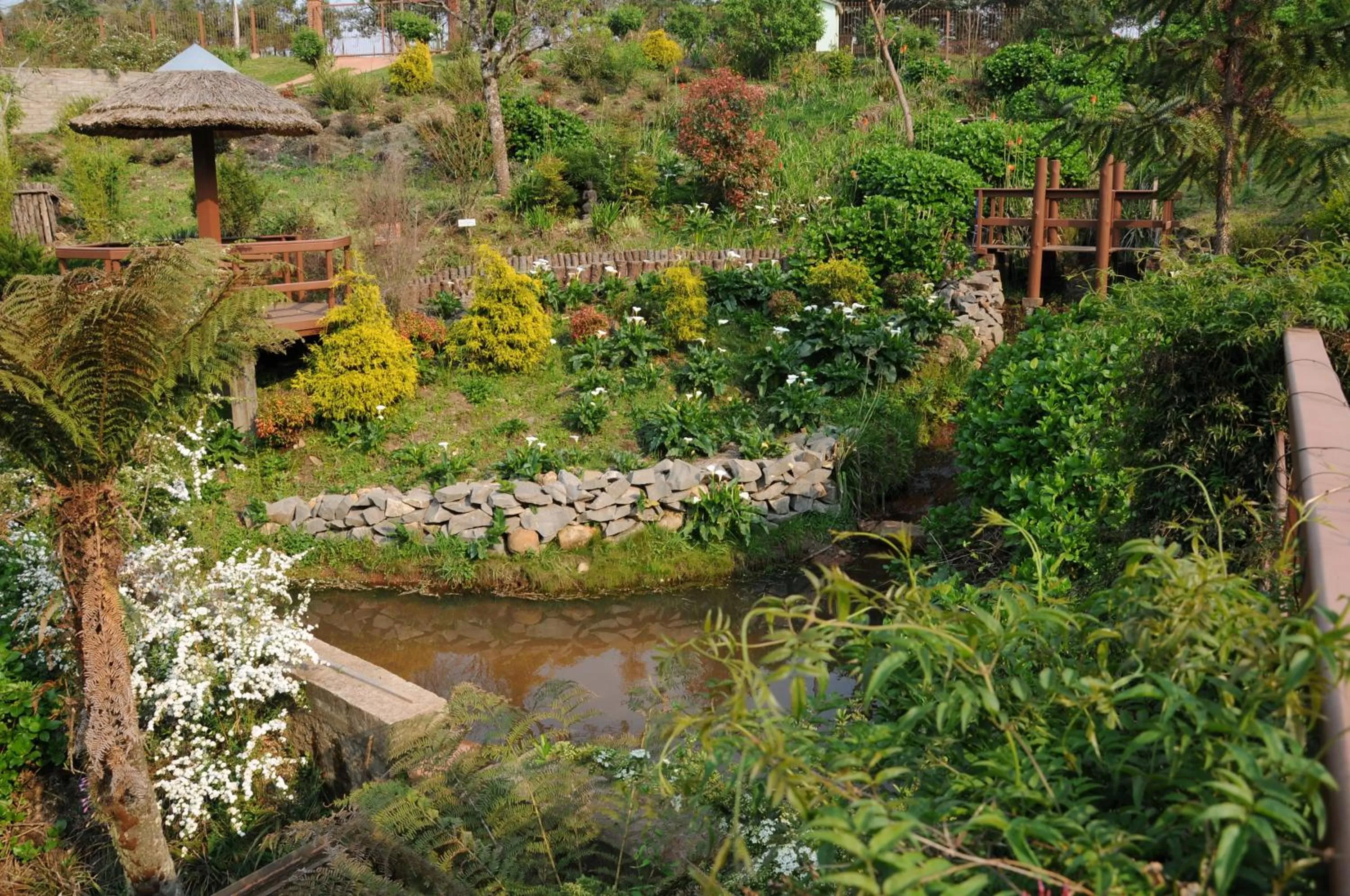 Garden in Hotel Bangalôs da Serra