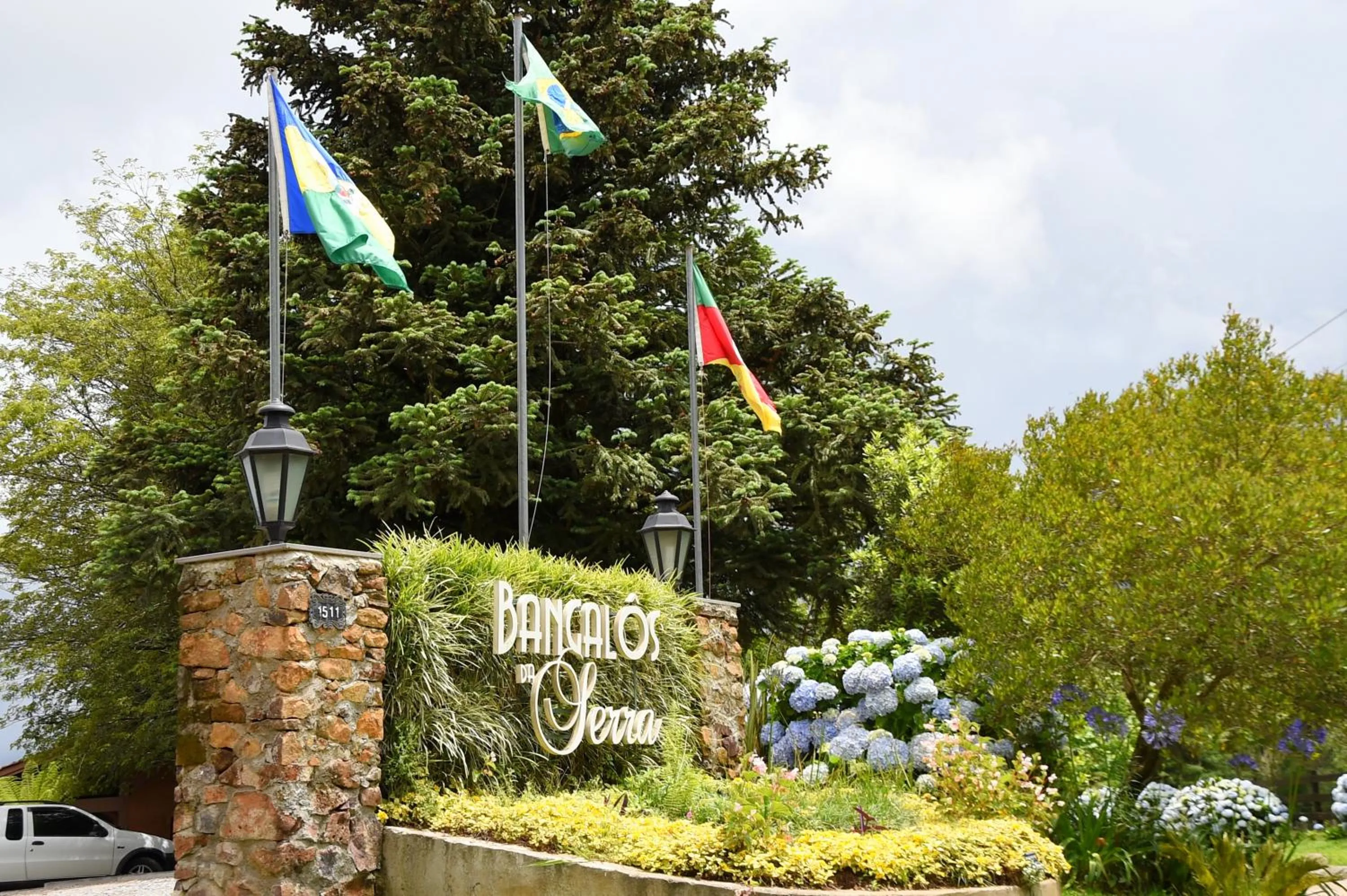 Facade/entrance in Hotel Bangalôs da Serra
