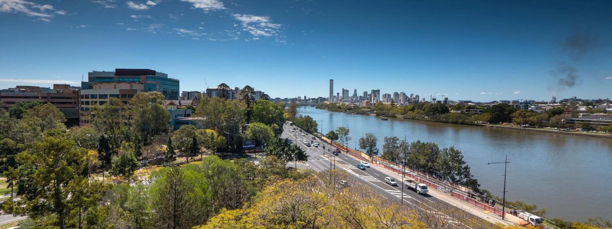 River view in Inn on the Park Apartments