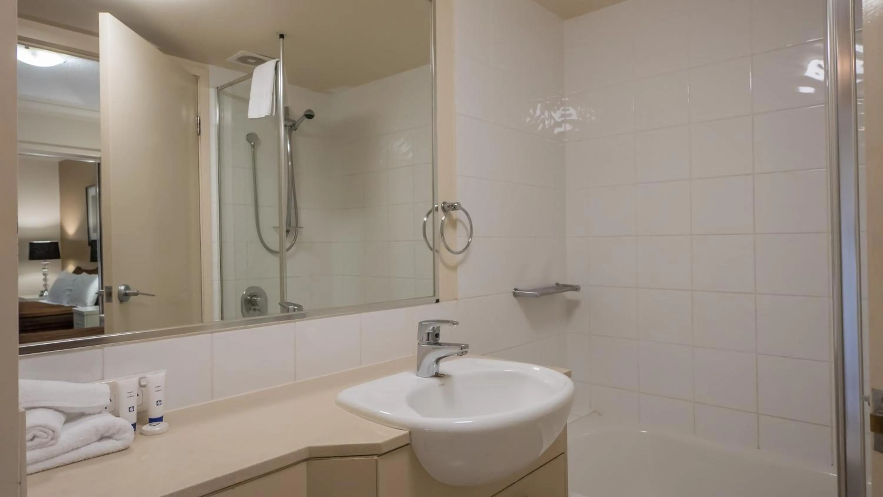 Bathroom in Inn on the Park Apartments