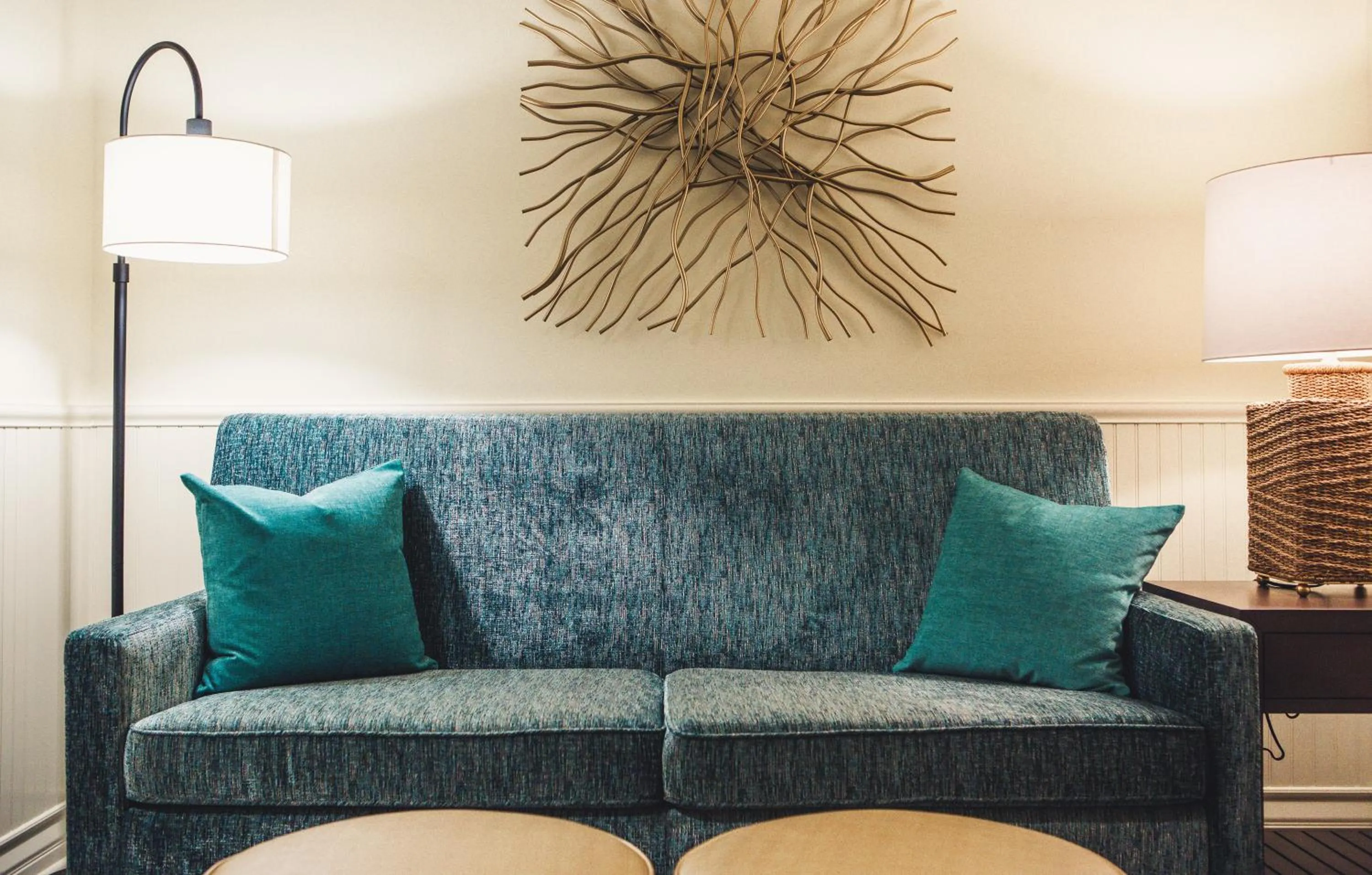 Seating area in Avila Lighthouse Suites