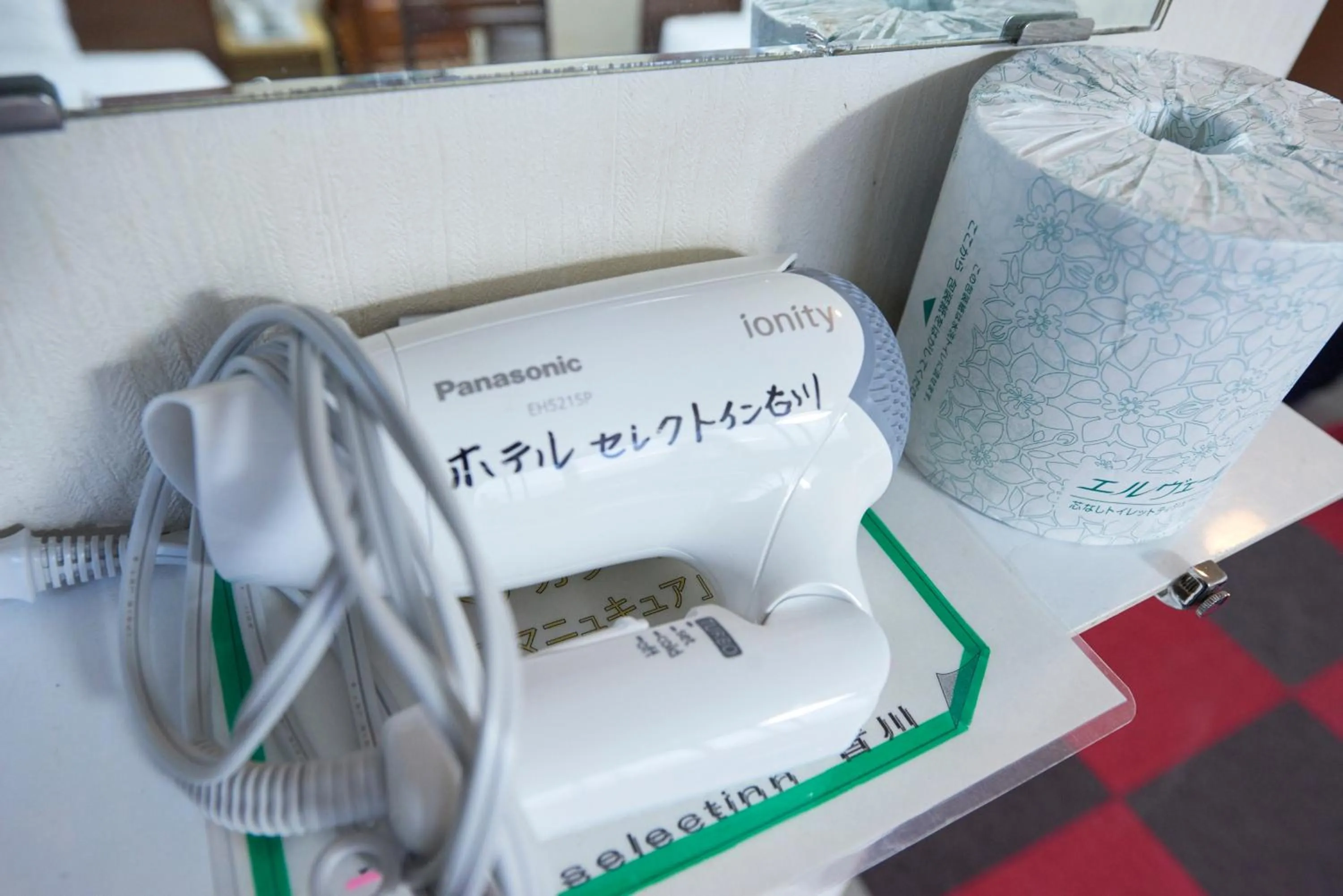 Decorative detail in Hotel Select Inn Furukawa