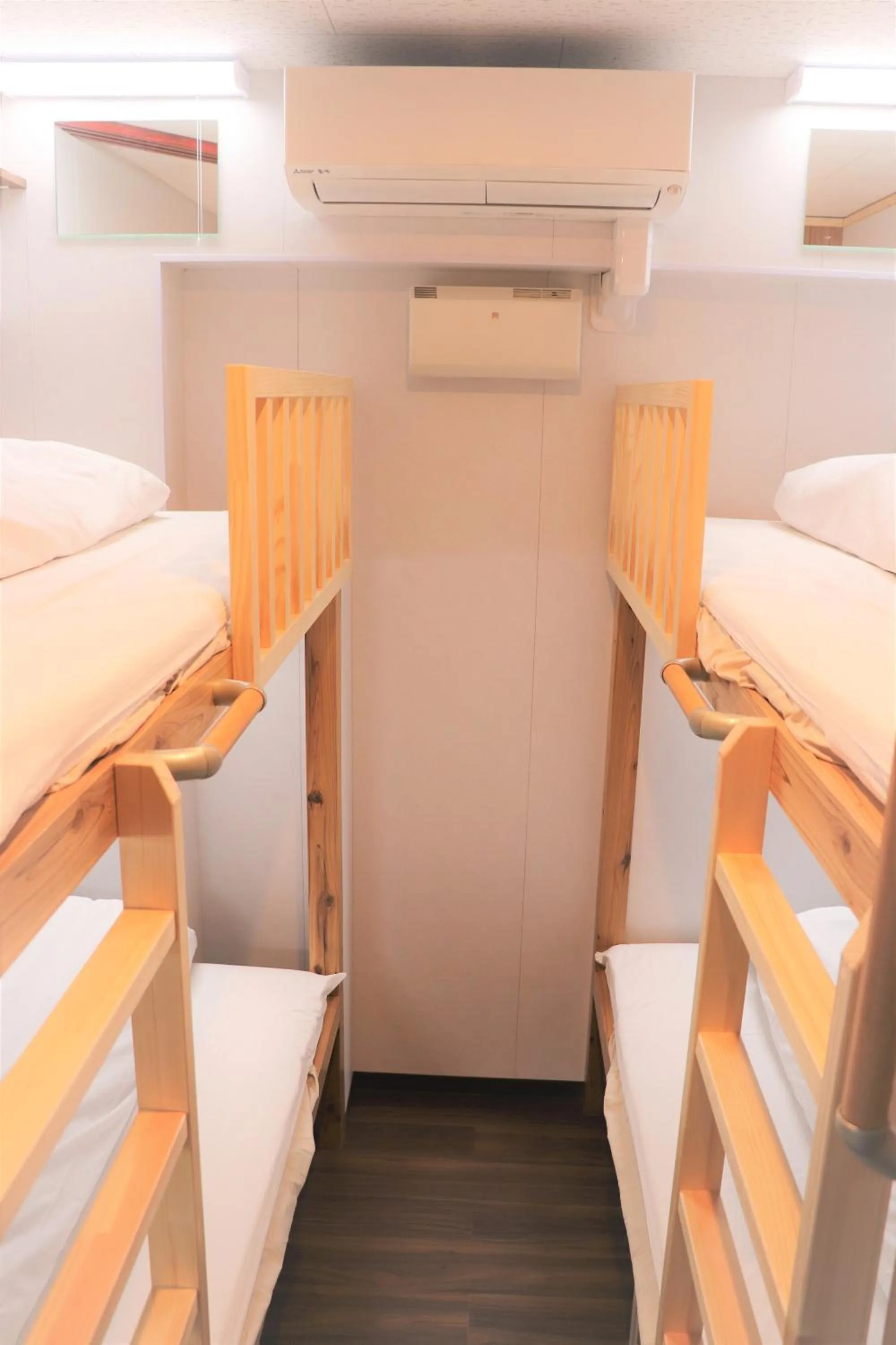 Bed in JAM HOSTEL Hakata Station Front