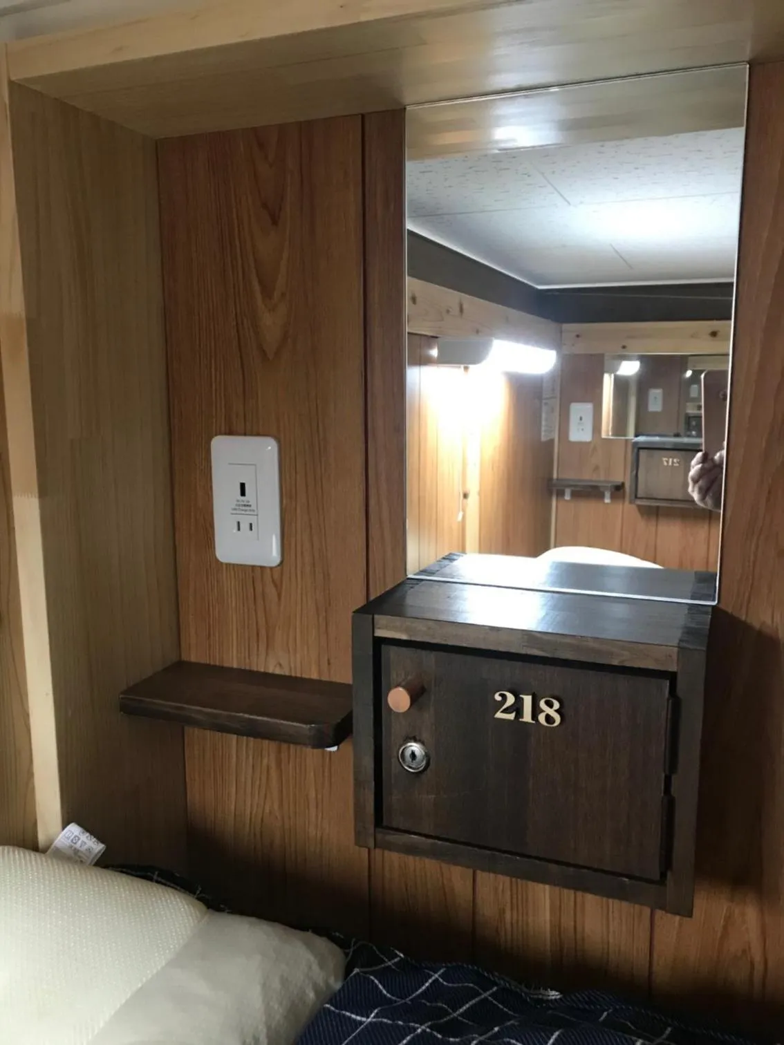 Bed in JAM HOSTEL Hakata Station Front