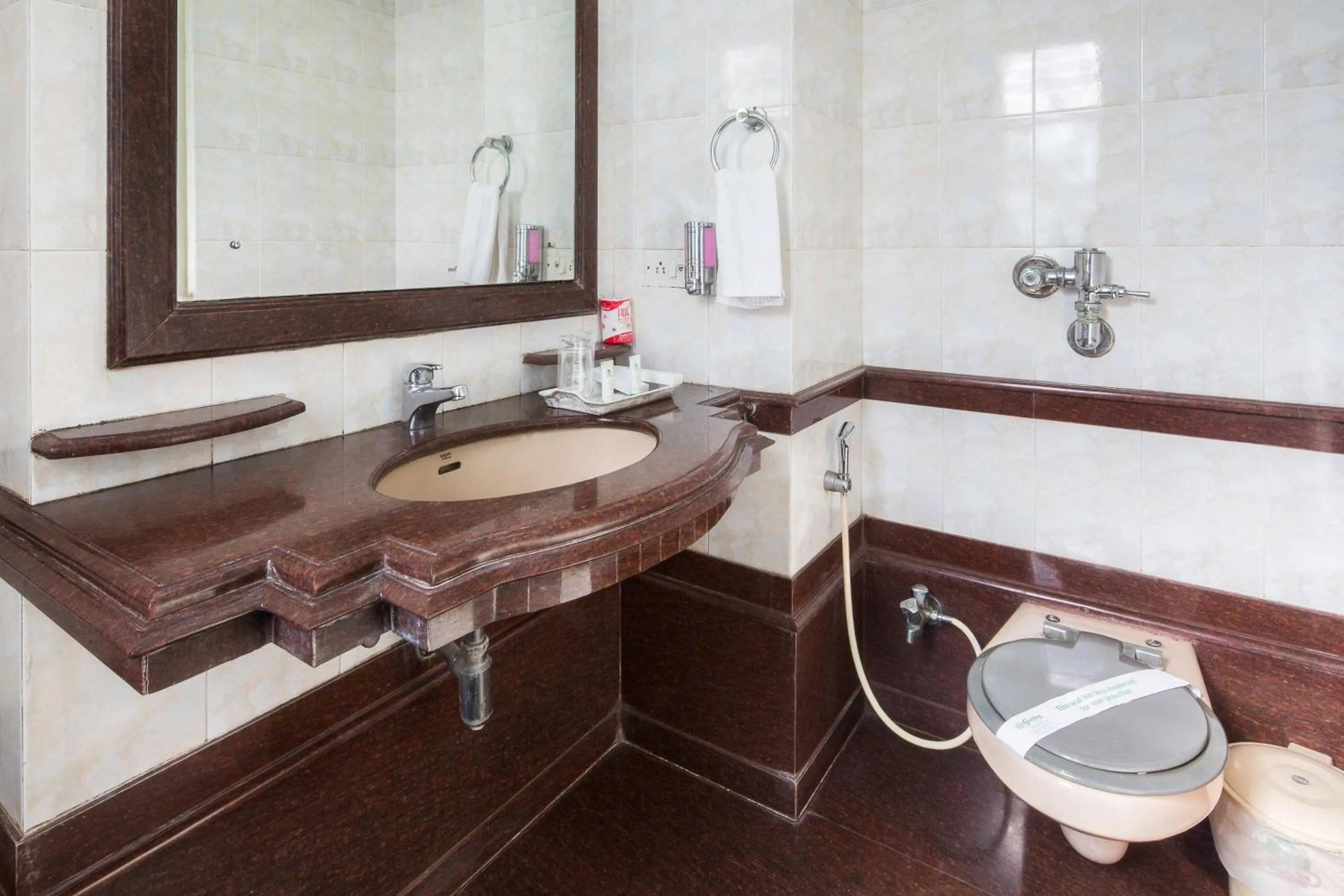 Bathroom in Garden Hotel