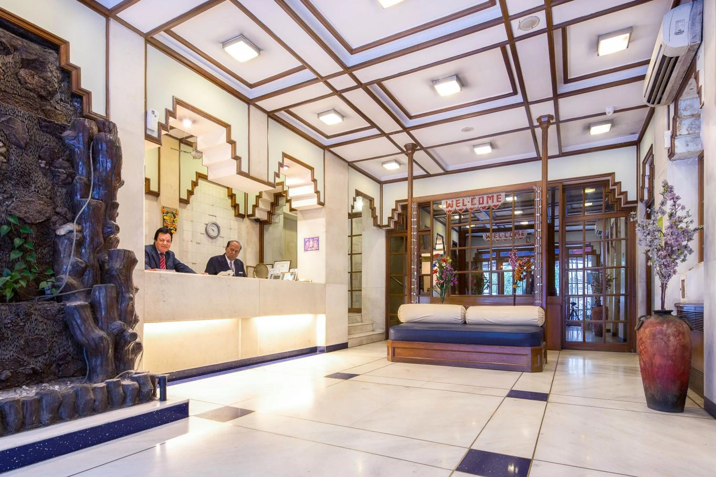 Lobby or reception in Garden Hotel