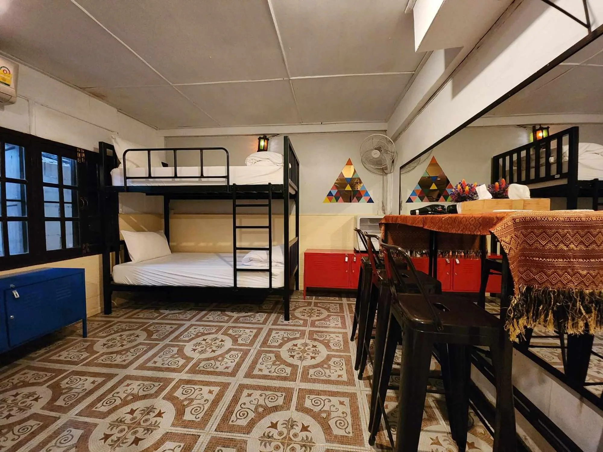 Bedroom, Bed in Club One Seven Gaymen Chiang Mai