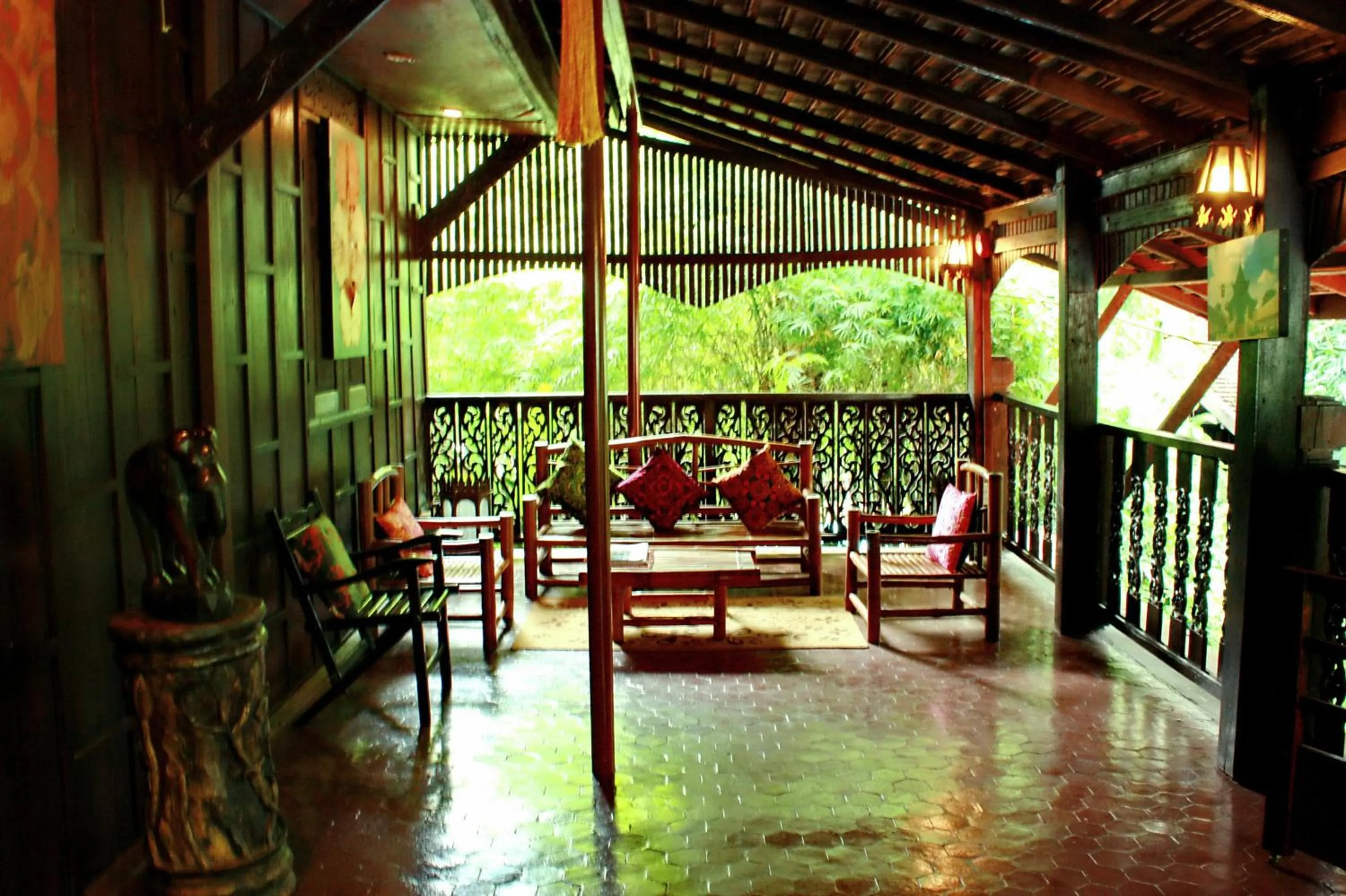 Seating area in Club One Seven Gaymen Chiang Mai