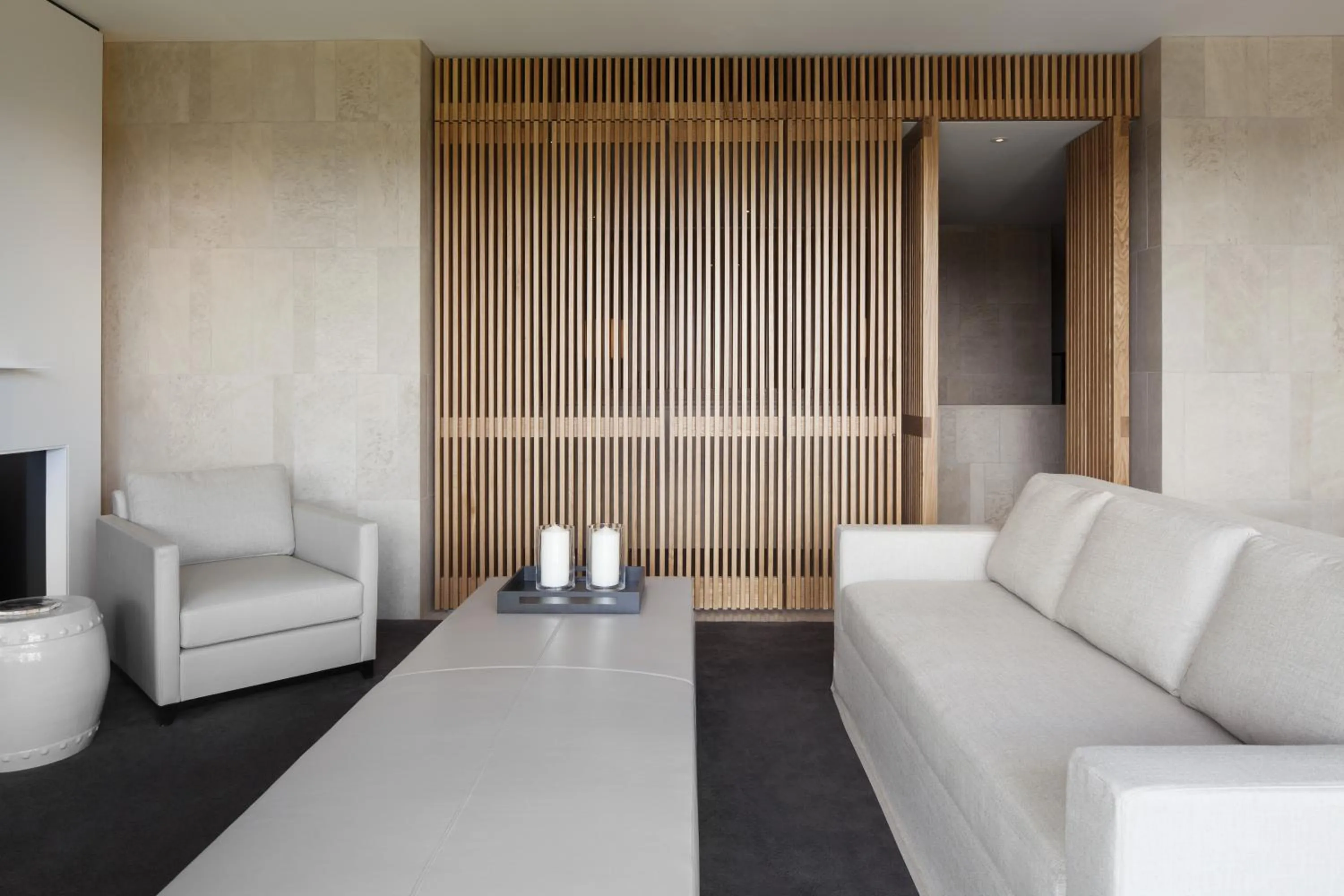 Seating area in Hotel Realm