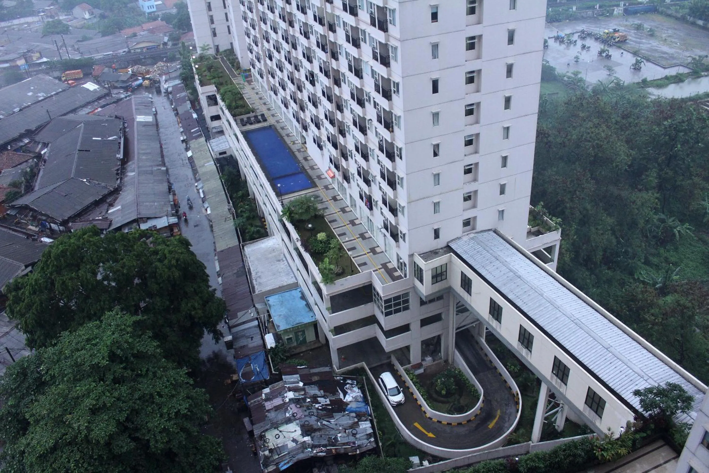 Bird's eye view, Bird's-eye View in OYO 266 Margonda Residence 5