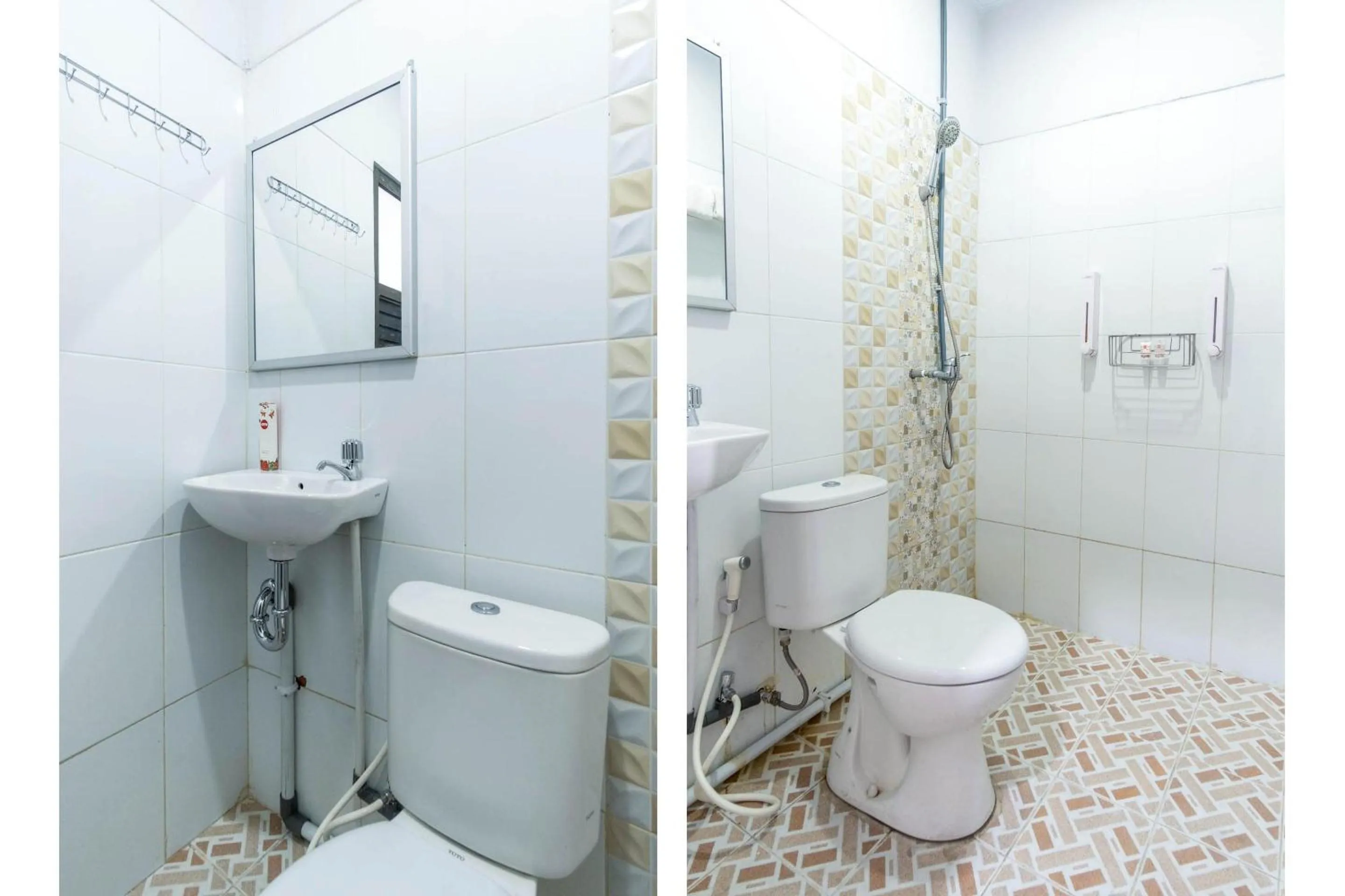 Bathroom in Hotel O Helvetia Residence