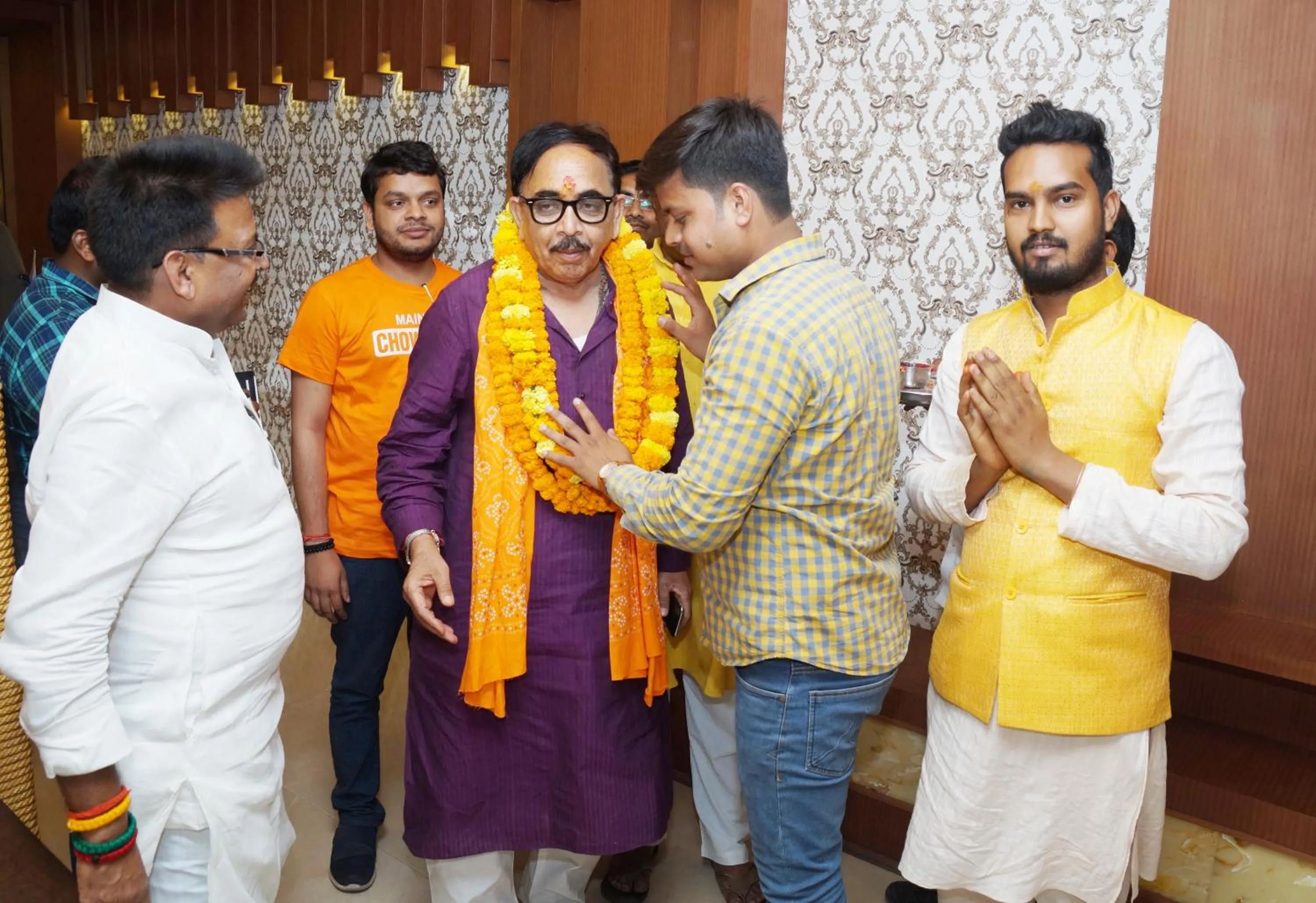 Lobby or reception in HOTEL SHIVOY GRAND