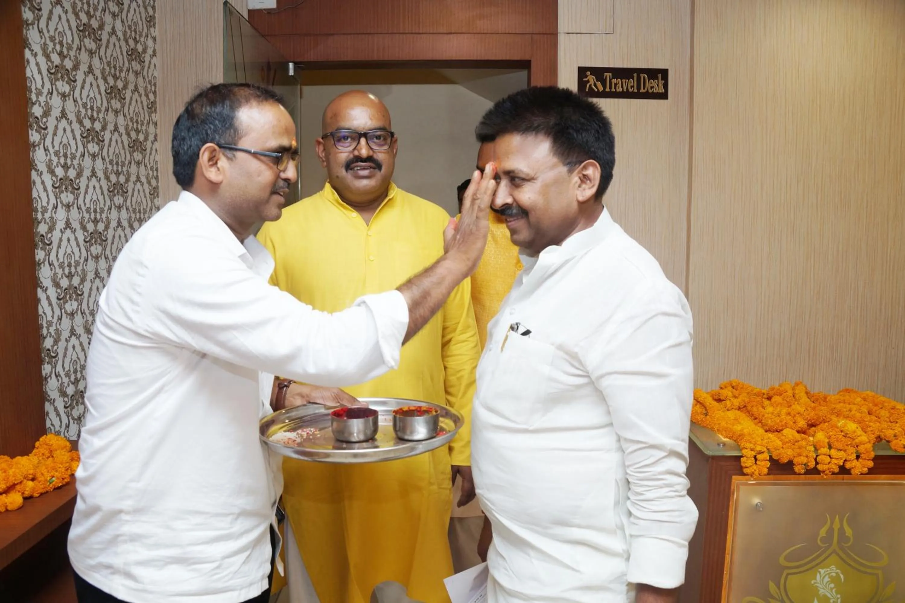 Lobby or reception in HOTEL SHIVOY GRAND