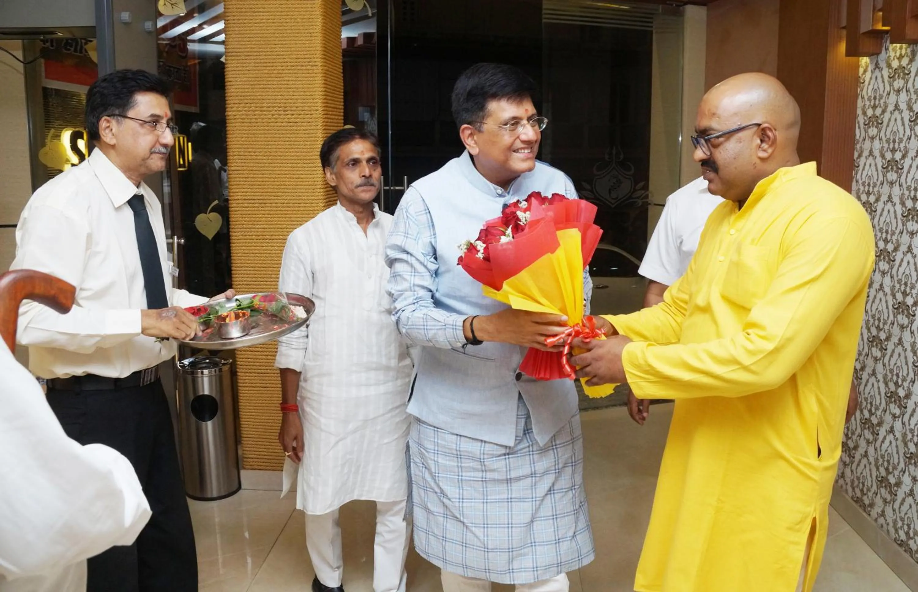 Lobby or reception in HOTEL SHIVOY GRAND