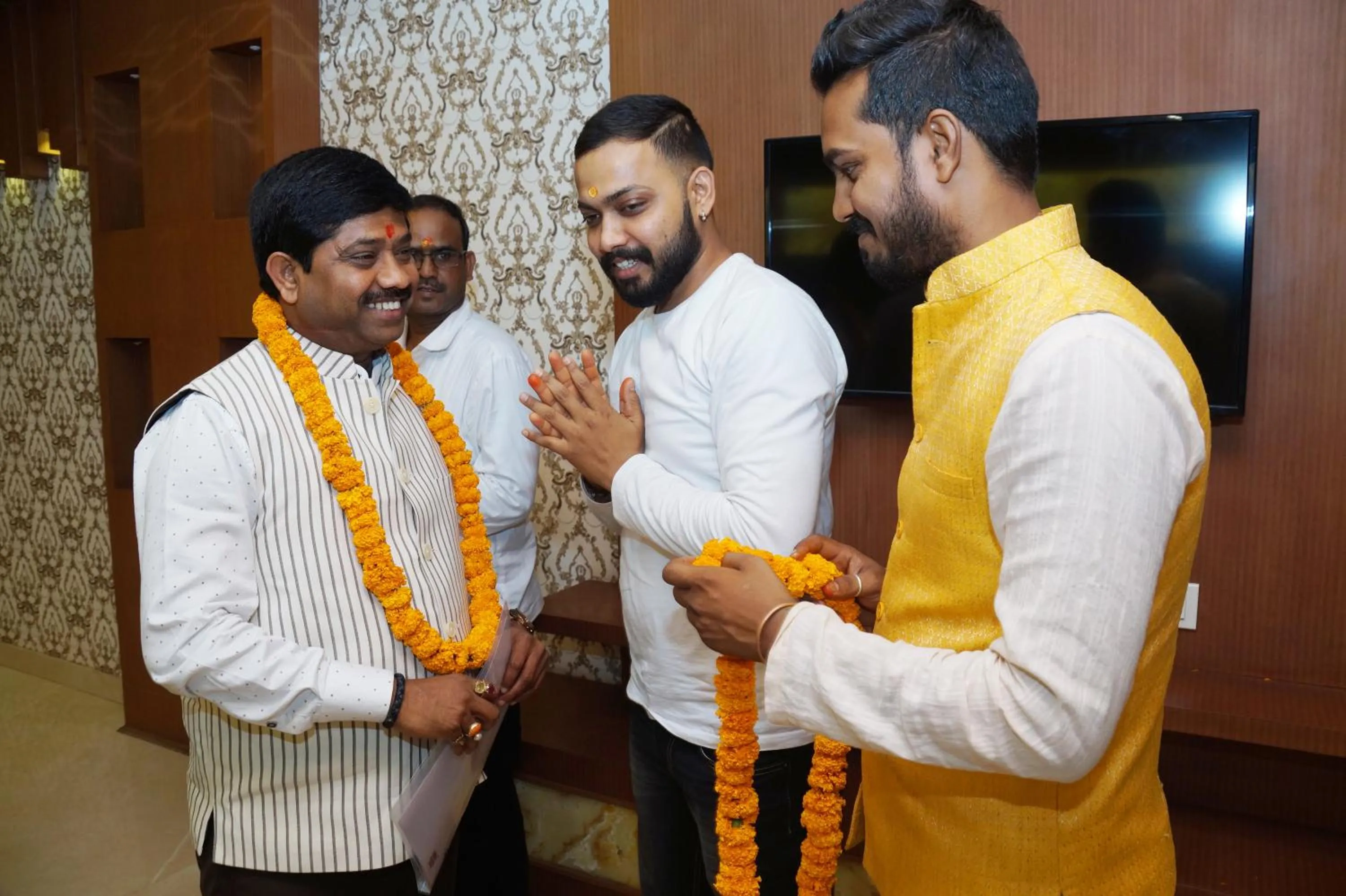 Lobby or reception in HOTEL SHIVOY GRAND