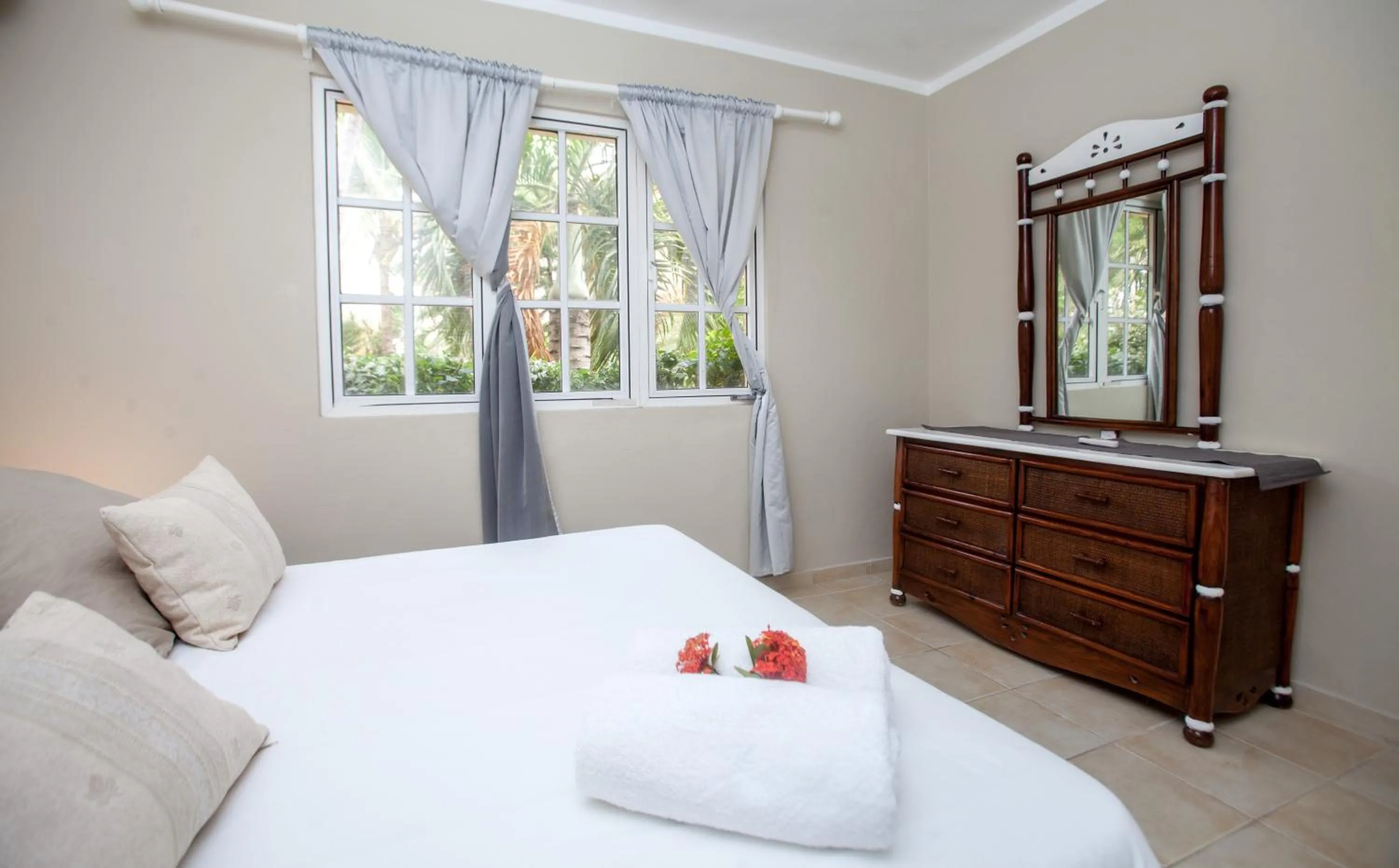 Bed in Villas Chiara Punta Cana