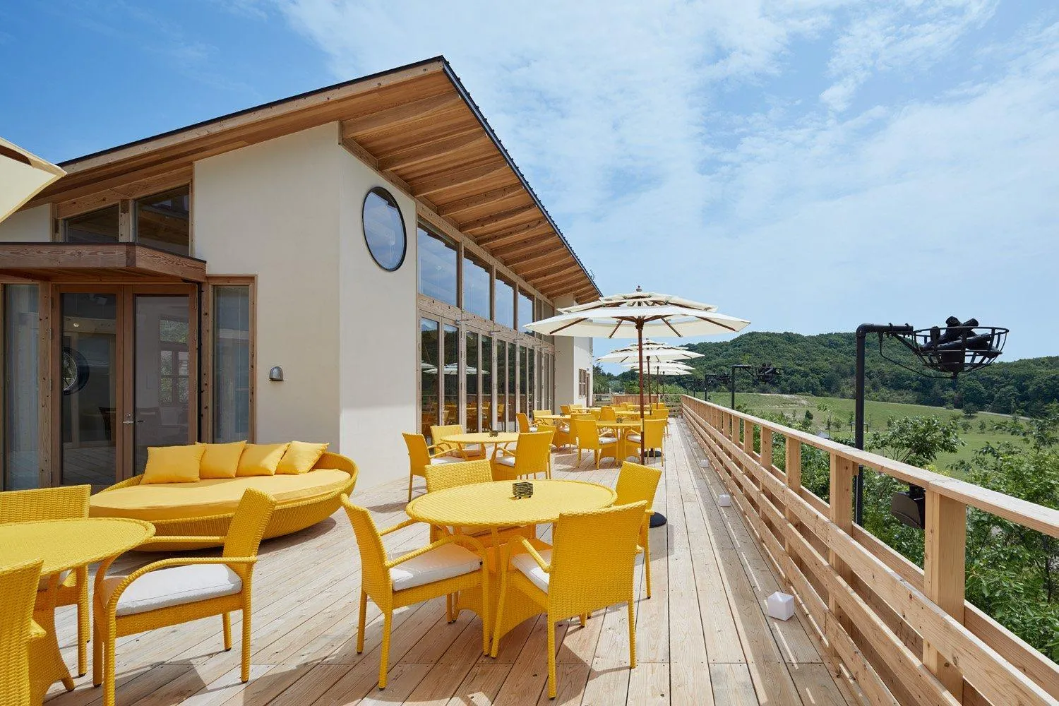 Balcony/Terrace in GRAND CHARIOT Hokutoshichisei 135°