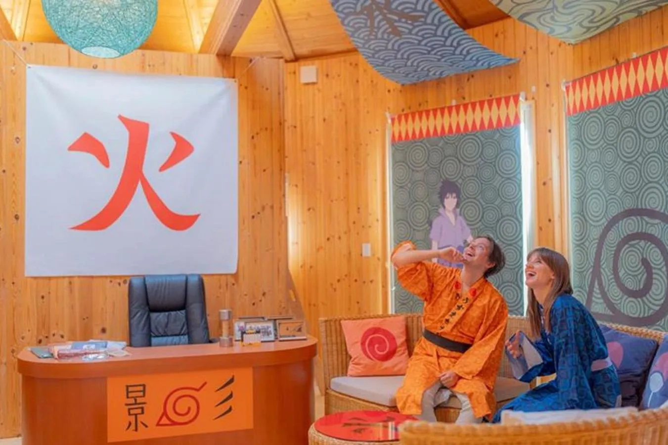 Living room in GRAND CHARIOT Hokutoshichisei 135°