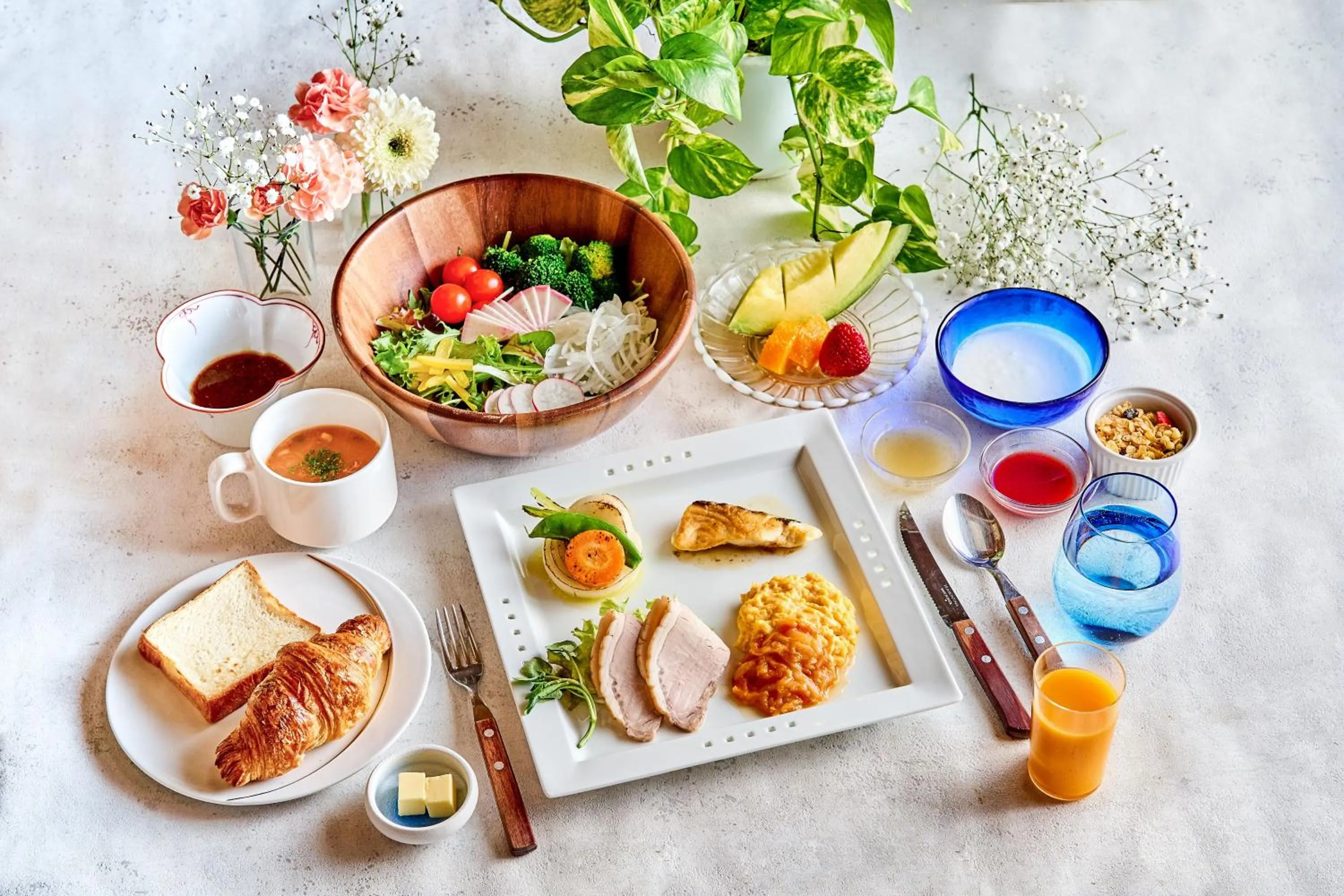 Food and drinks in GRAND CHARIOT Hokutoshichisei 135°