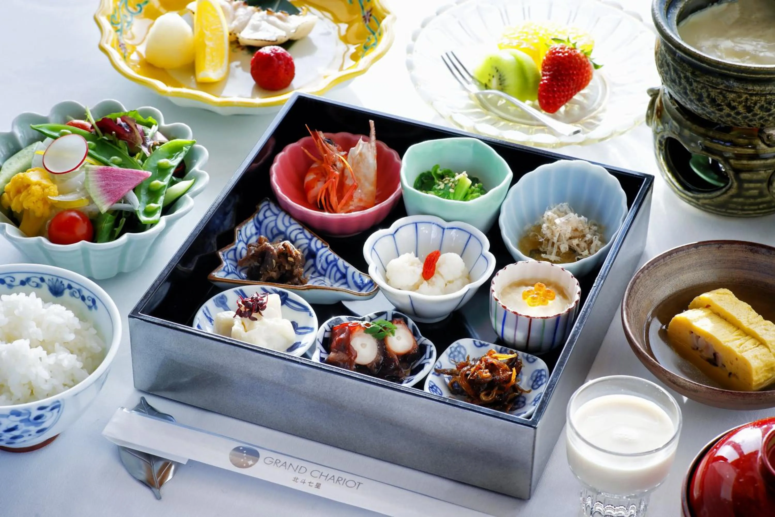 Breakfast in GRAND CHARIOT Hokutoshichisei 135°